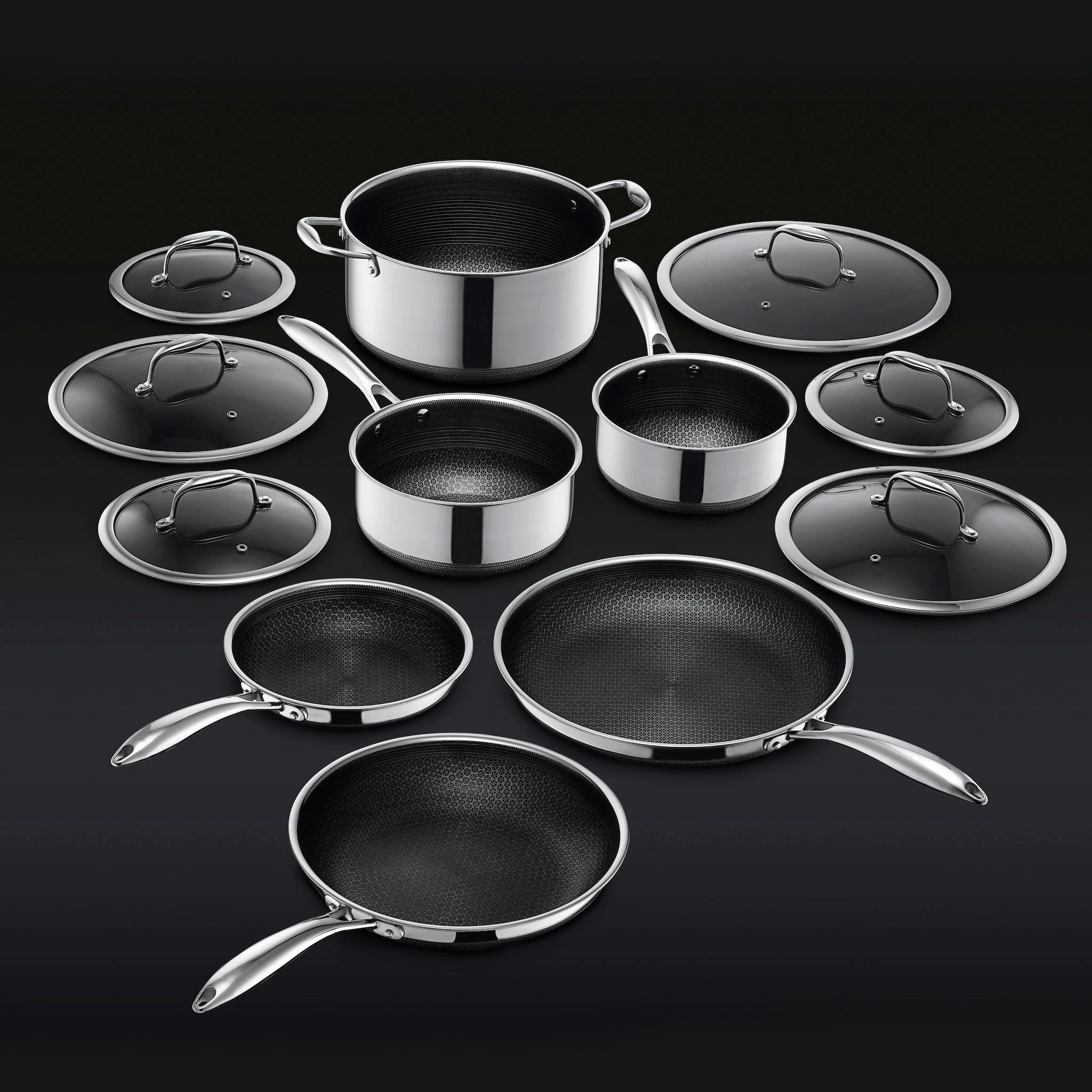 Hybrid Pots & Pans Set, 12 - Pc