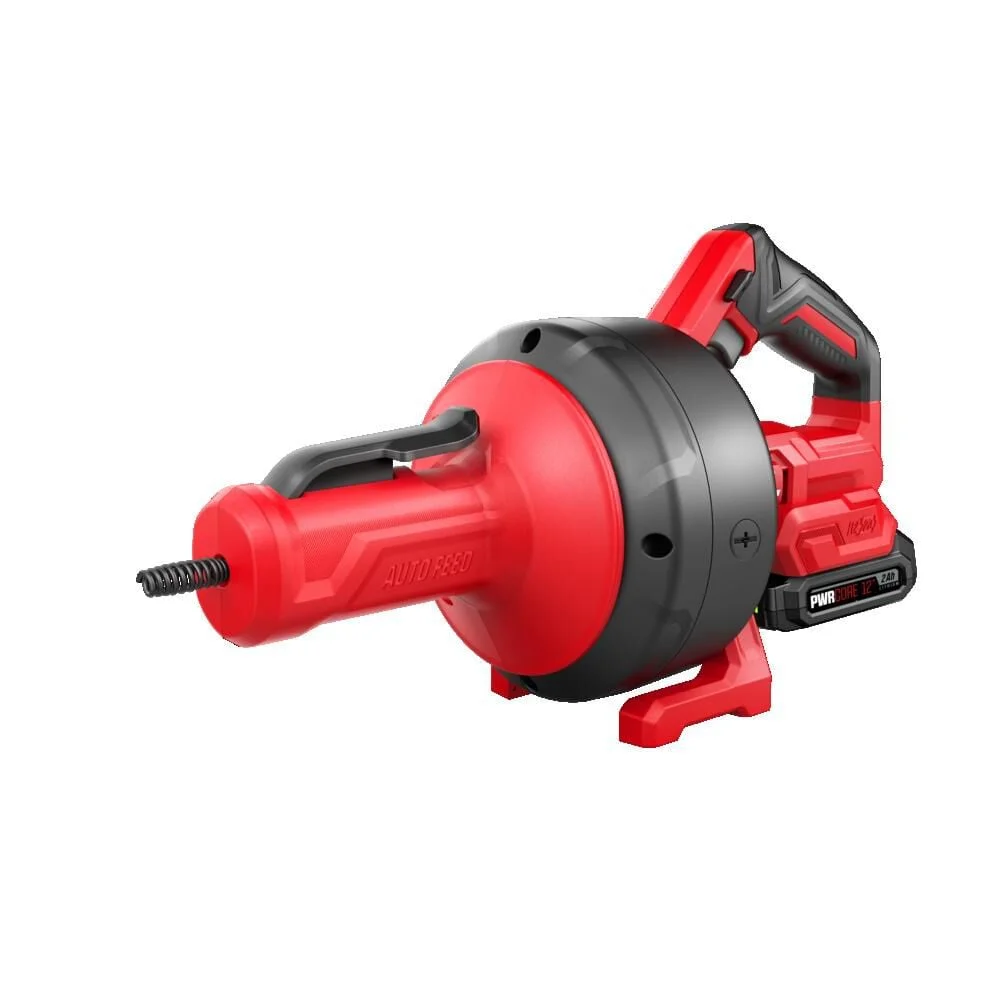 Skil Multivolt Power Snake Drain Cleaner 12V Kit