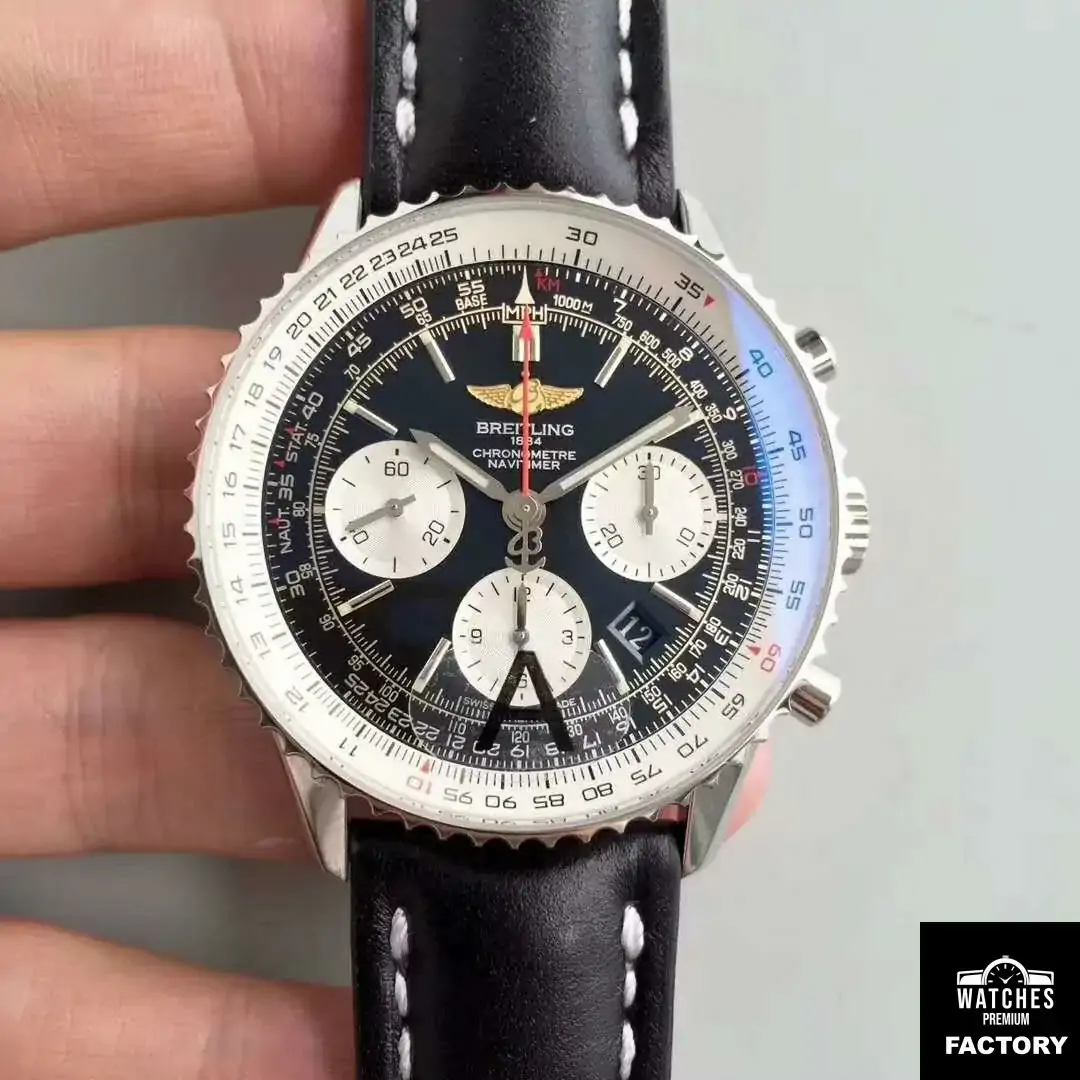 Breitling Navitimer GMT AB044121 / BD24 / 441X / A20BA.1 JF Factory Black Dial