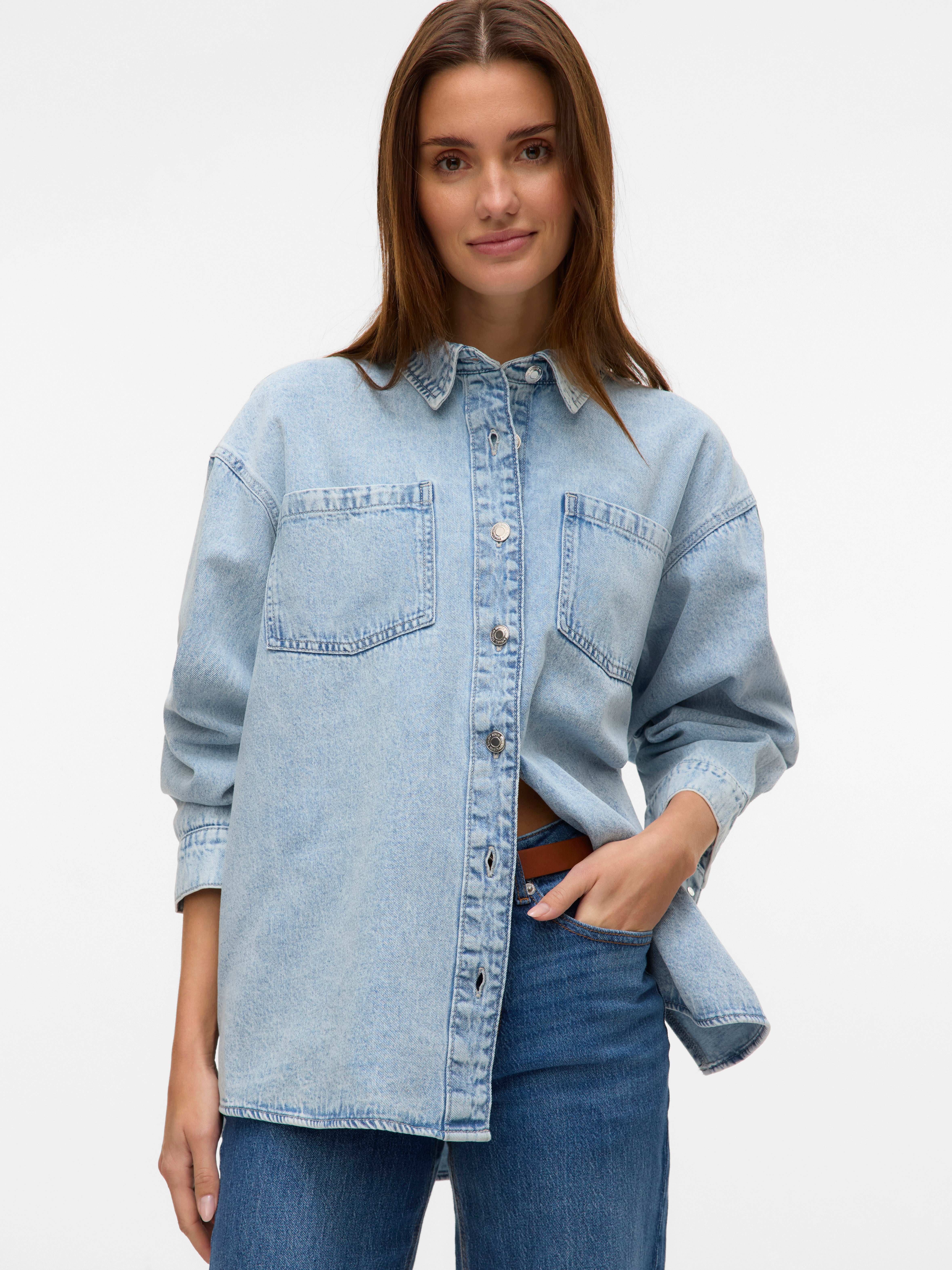 VERO MODA® VMJENNIE Denim shirt