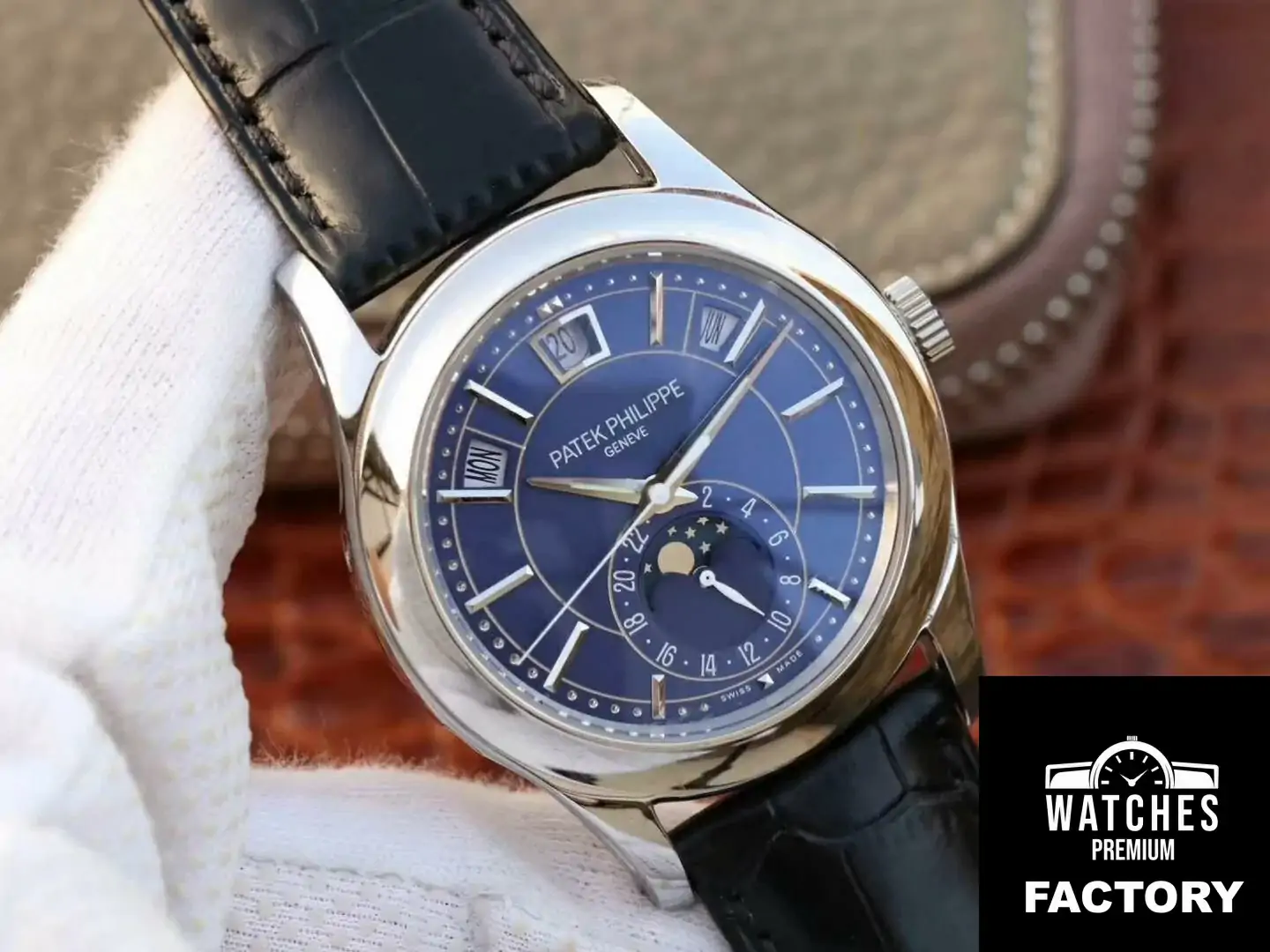 Patek Philippe Annual Calendar 5205G-013 Blue Dial