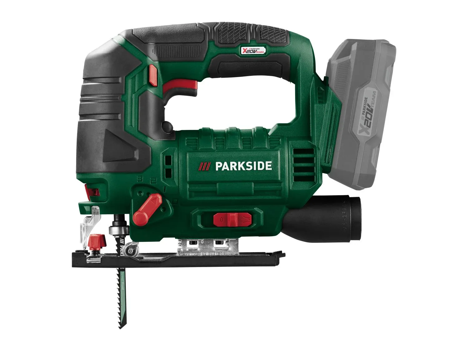 PARKSIDE Scie sauteuse pendulaire sans fil PSTDA 20-Li C3, 20 V