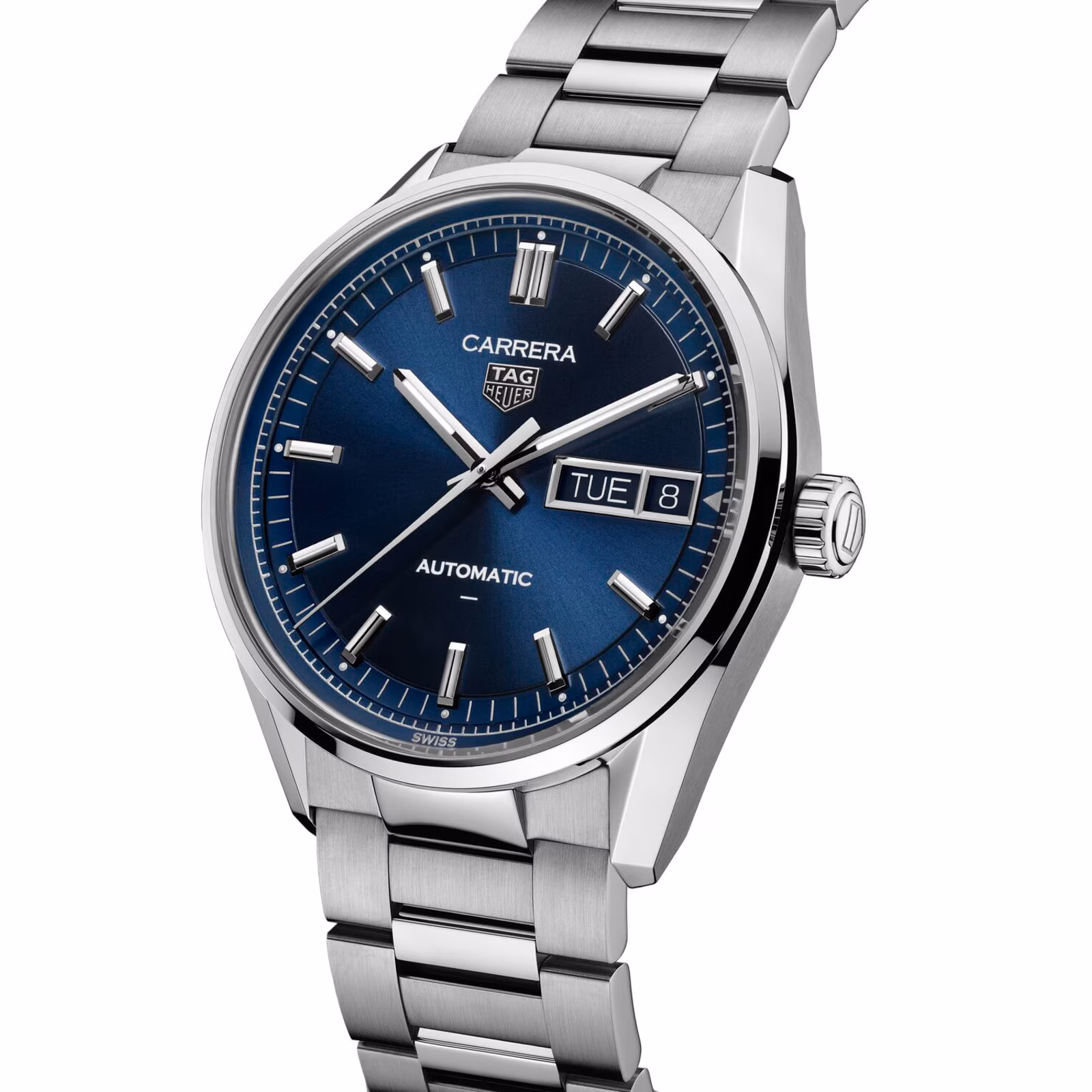 【Super Clone】TAG Heuer Carrera Day-Date 41mm Mens Watch Blue WDA2112.BA0043