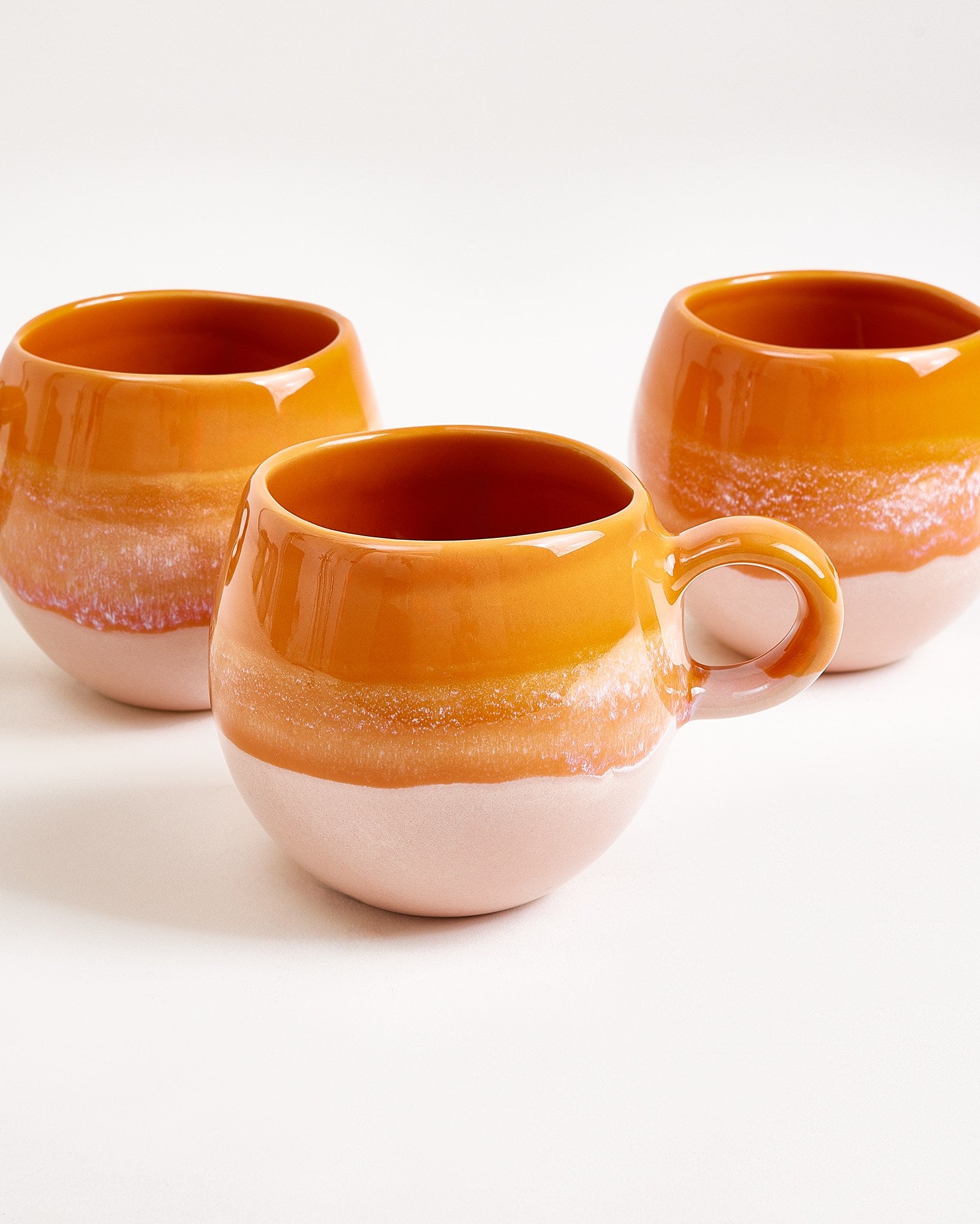 BICA - SMALL MUG ORANGE SET OF 4