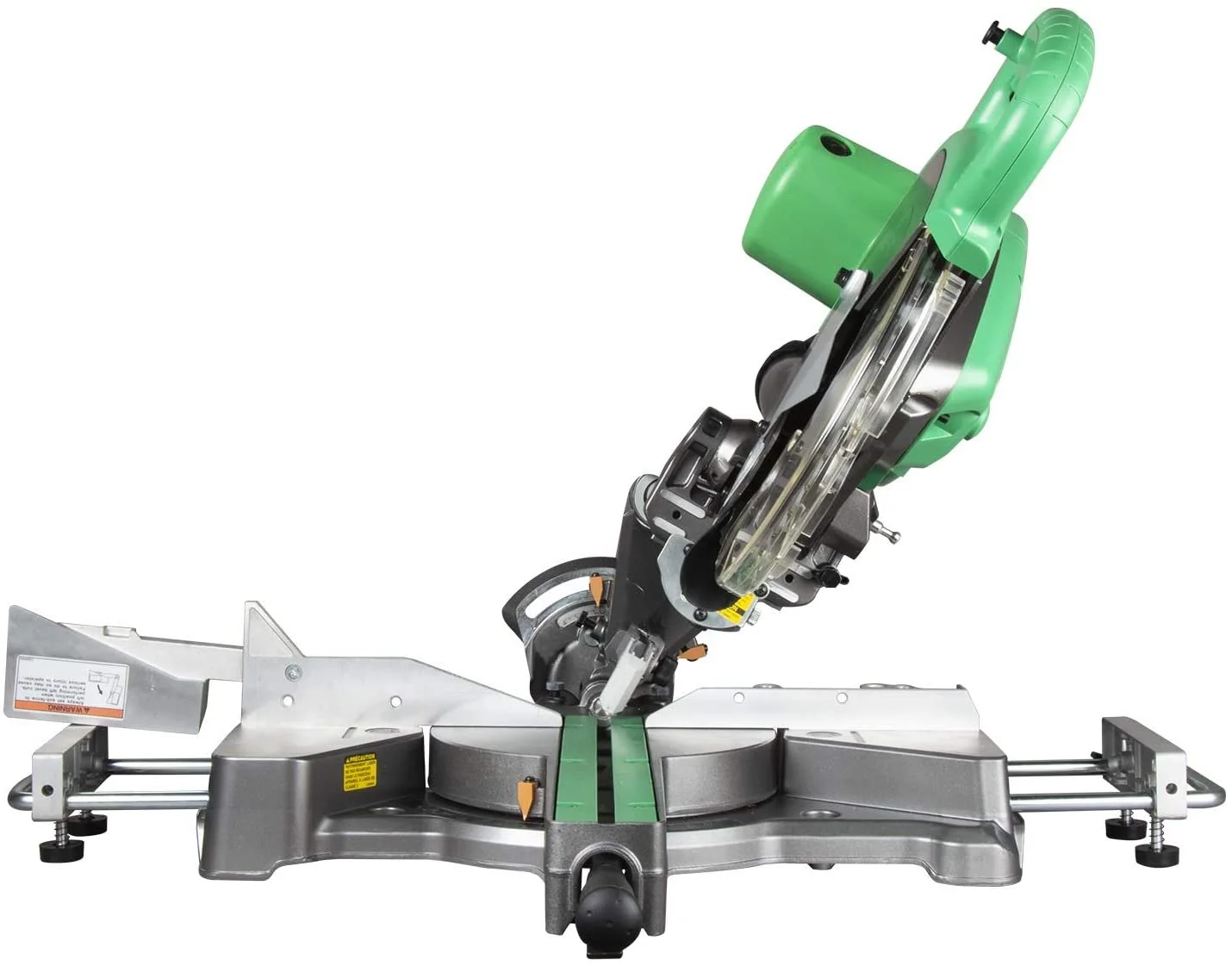 10-Inch Sliding Compound Miter Saw, Adjustable Laser Guide, Double Bevel, Electronic Speed Control, 12 Amp Motor, Electric Brake C10FSHS - Image 7
