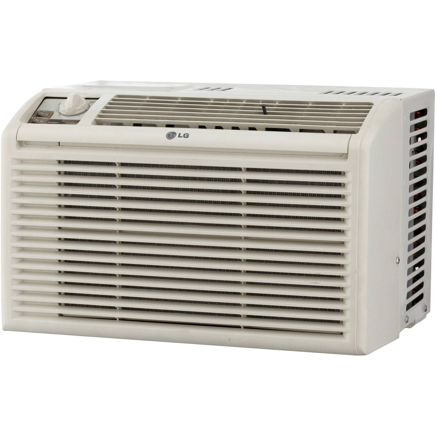 LG 5,000 BTU Window Air Conditioner with Manual Controls, White