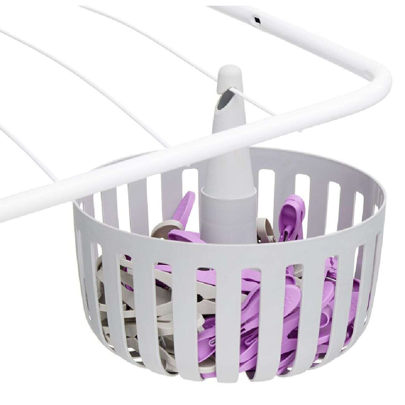 Pince à linge x30 avec panier