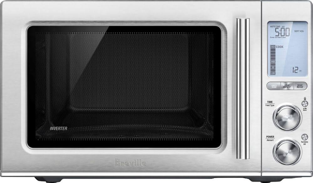 Breville - The Smooth Wave 1.2 Cu. ft. Microwave - Stainless Steel