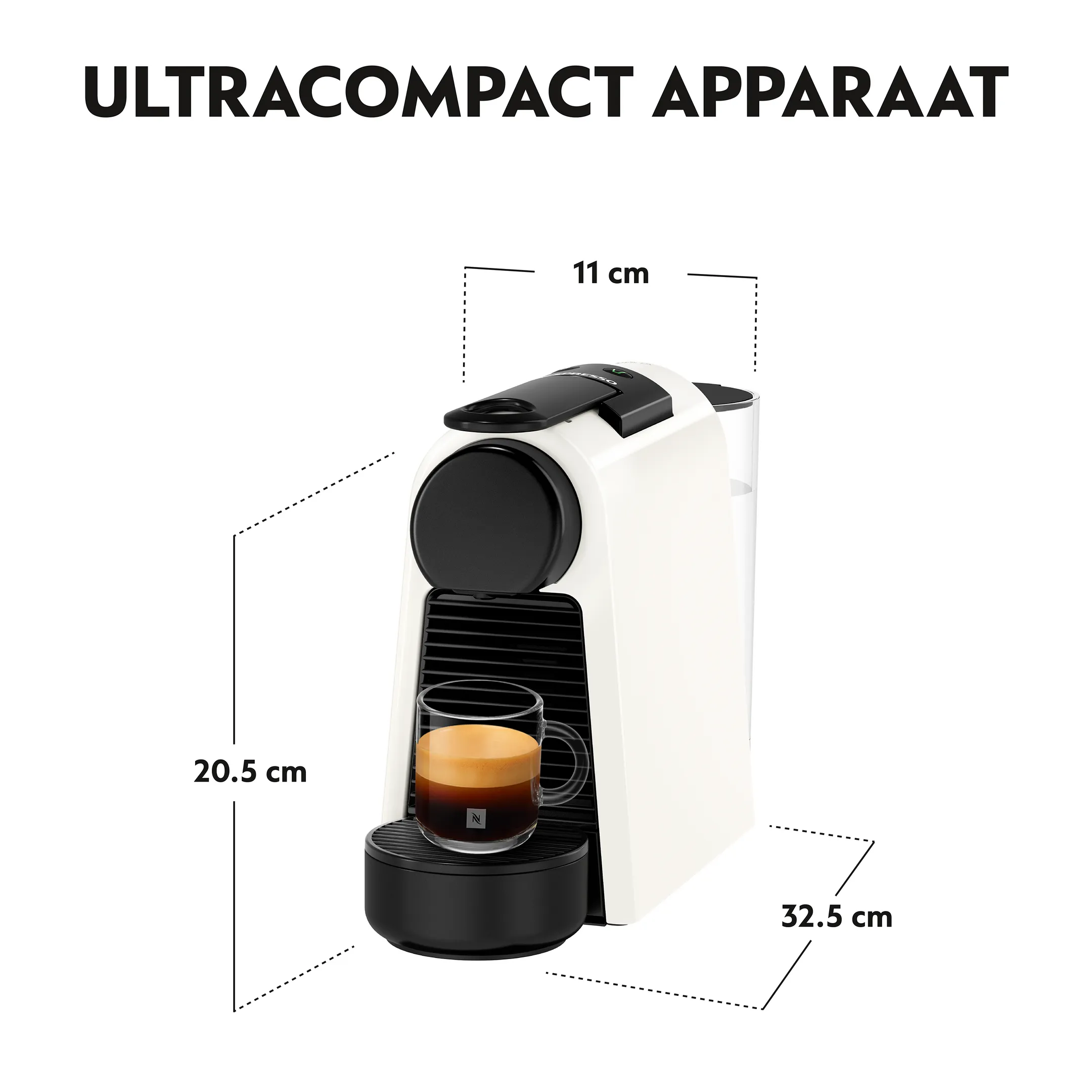 De'Longhi Nespresso Koffiemachine Essenza Mini White