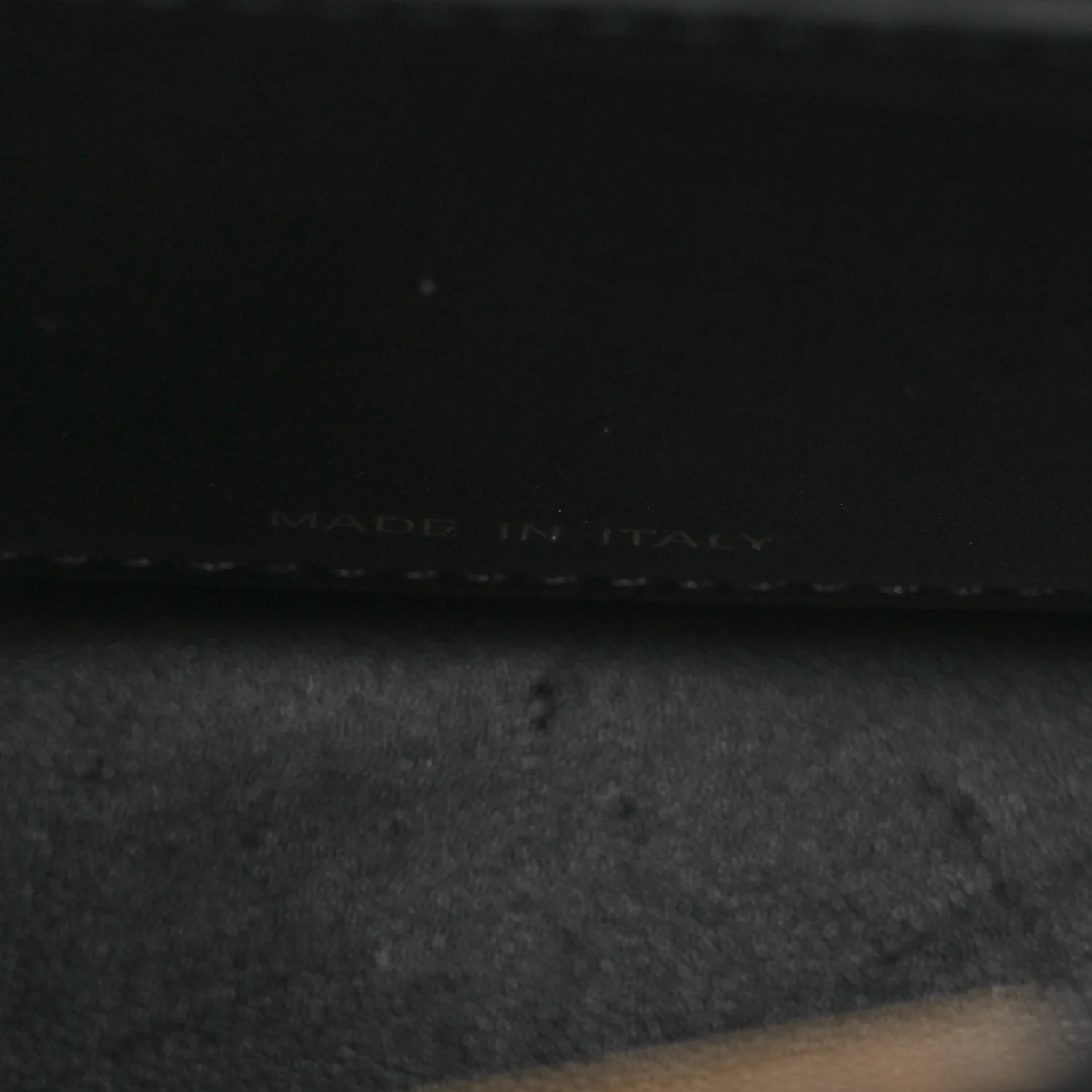 Shiny Nappa Petite Peekaboo I SEE U Satchel Black