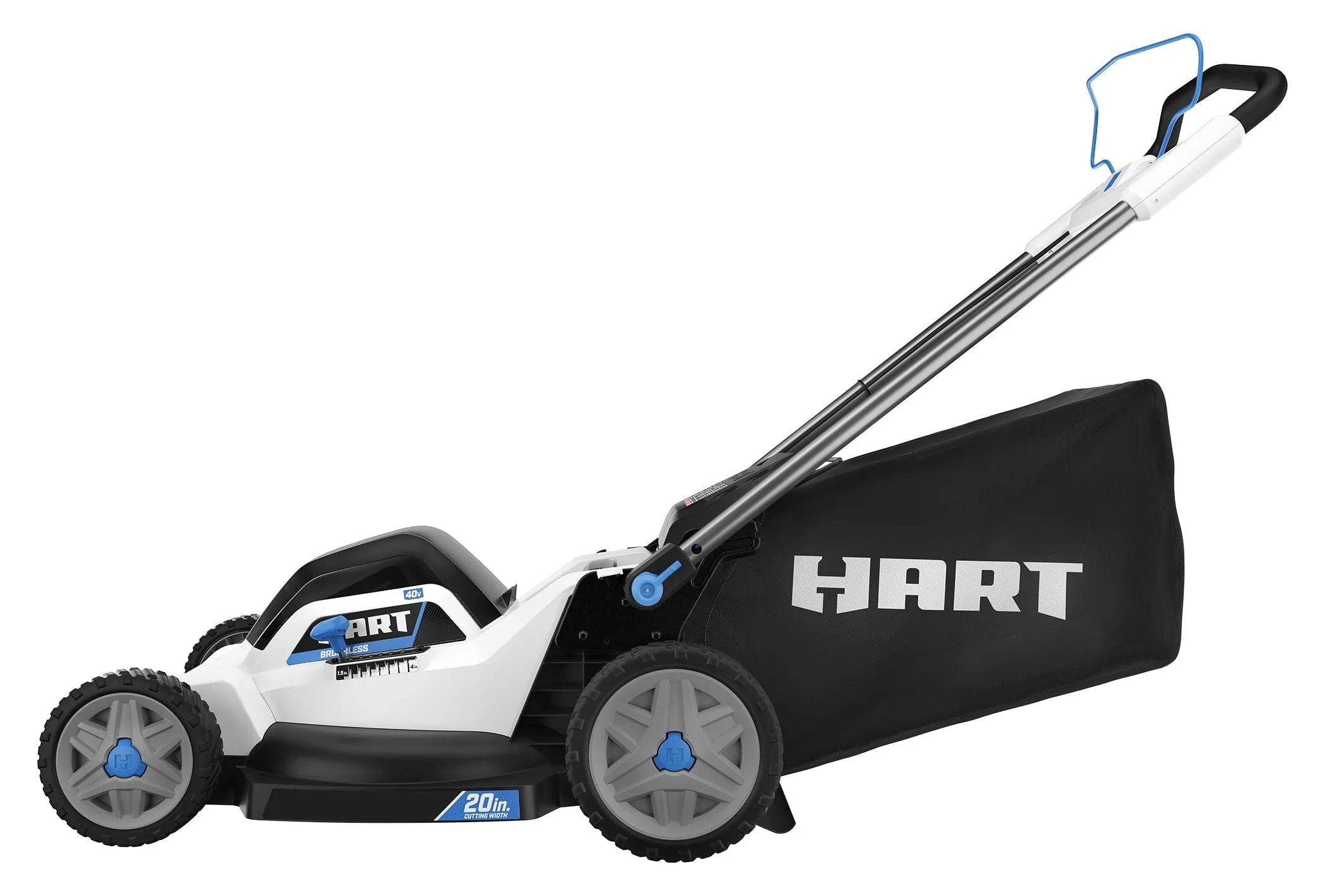 HART 40-Volt 20-inch Cordless Brushless Push Mower Kit, (1) 6.0Ah Lithium-Ion Battery(6.0 Ah Lithium-Ion Battery) - Image 10