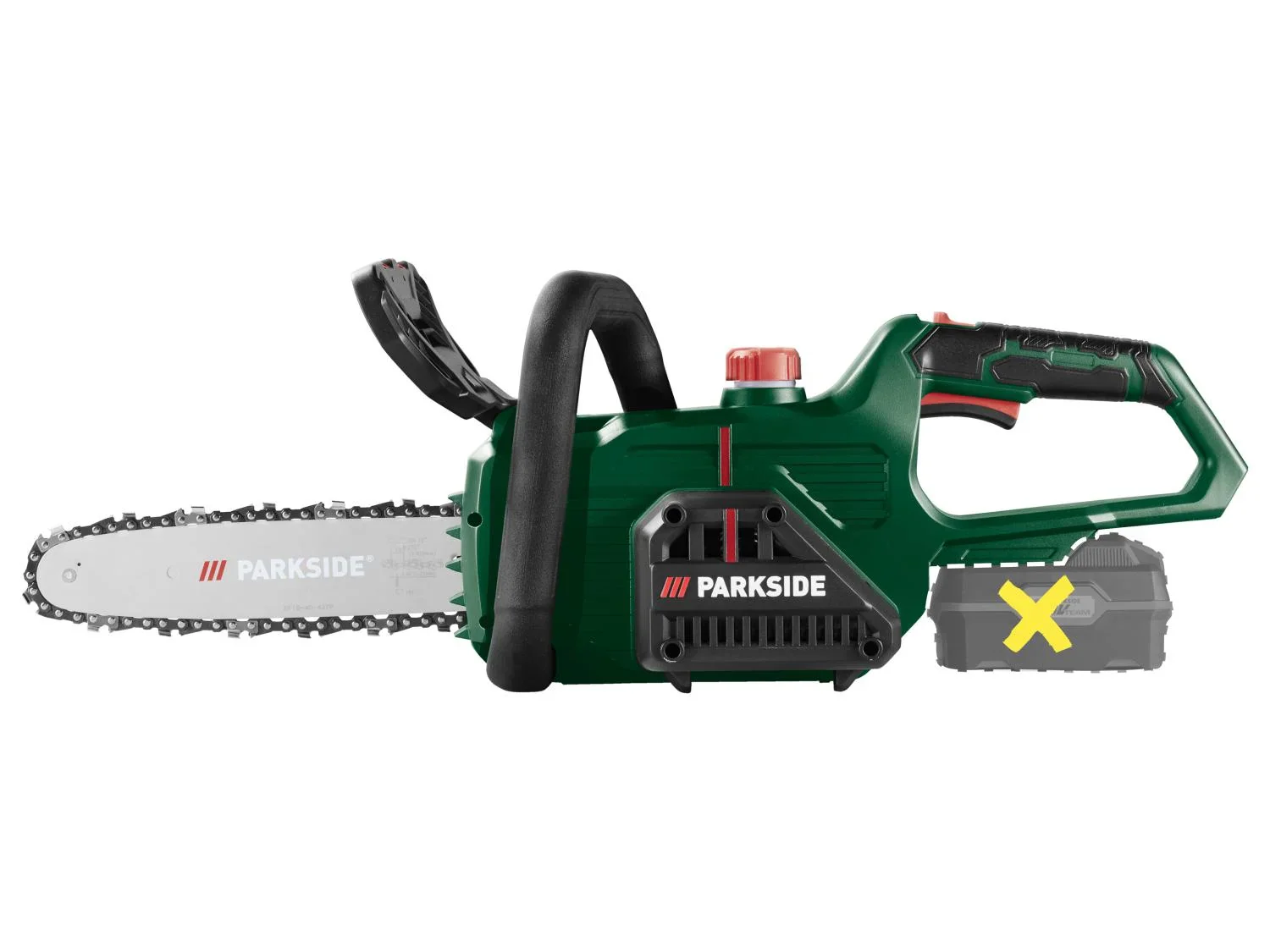 PARKSIDE Trononneuse sans fil PAKS 20-Li F5, guide 30,7 cm, 20 V