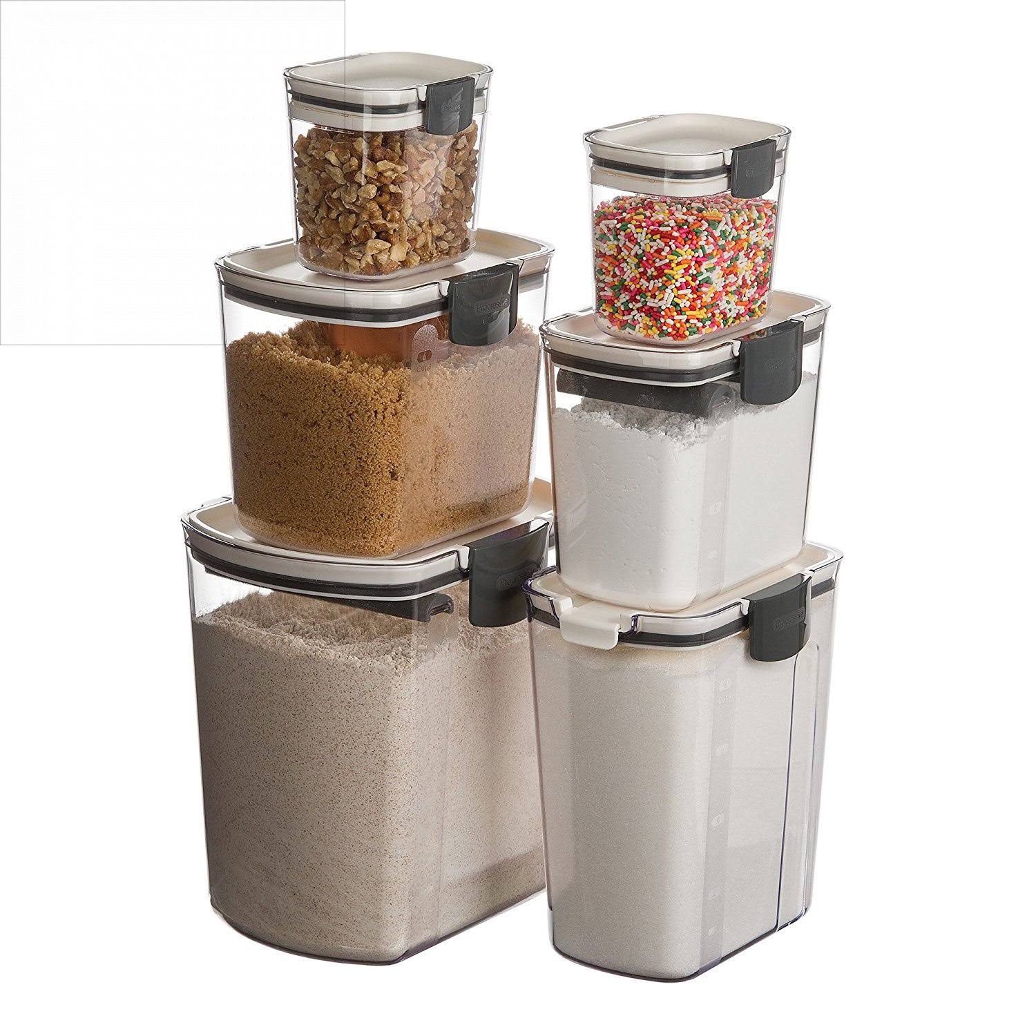 Progressive Prokeeper 6-Piece Storage Set, Clear