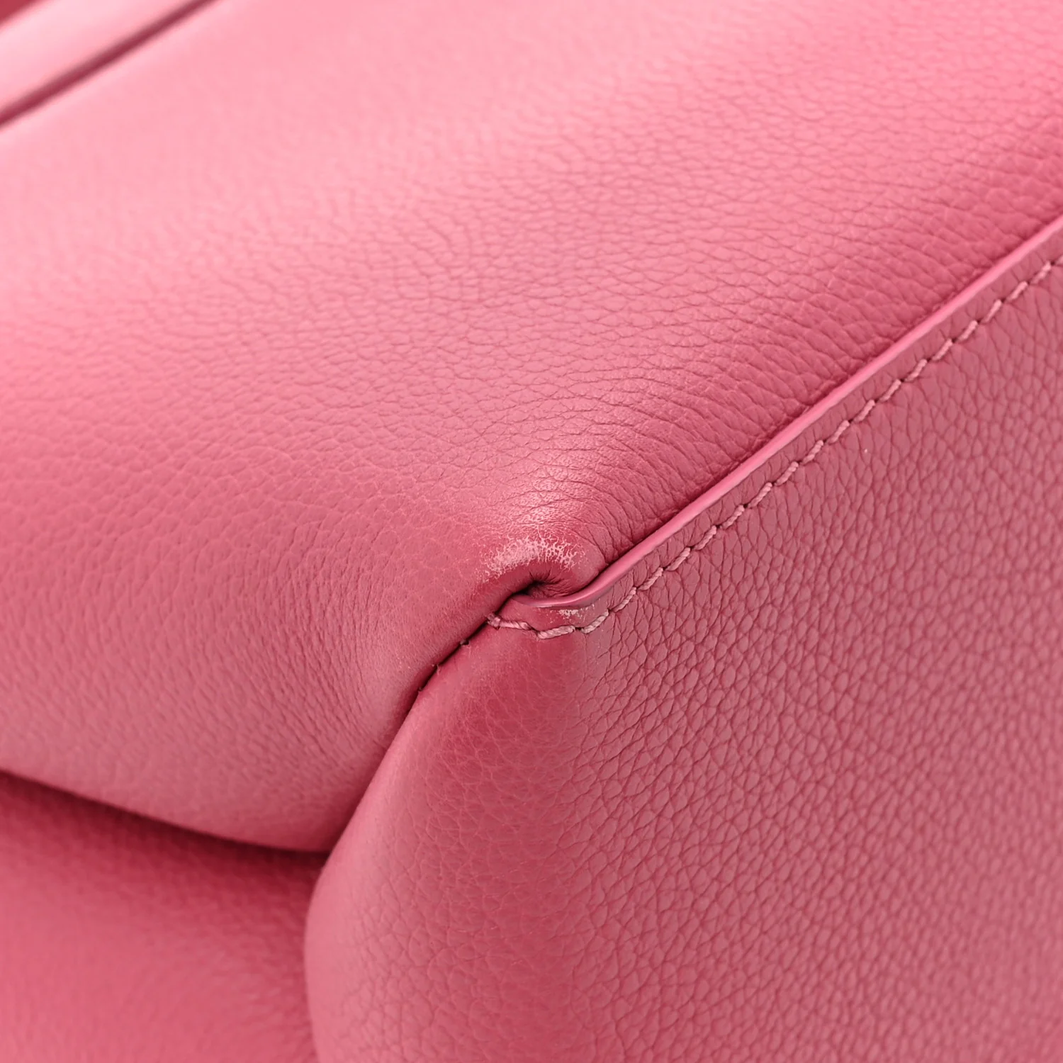 Soft Calfskin My Lockme Top Handle Lie De Vin Oxford Greige