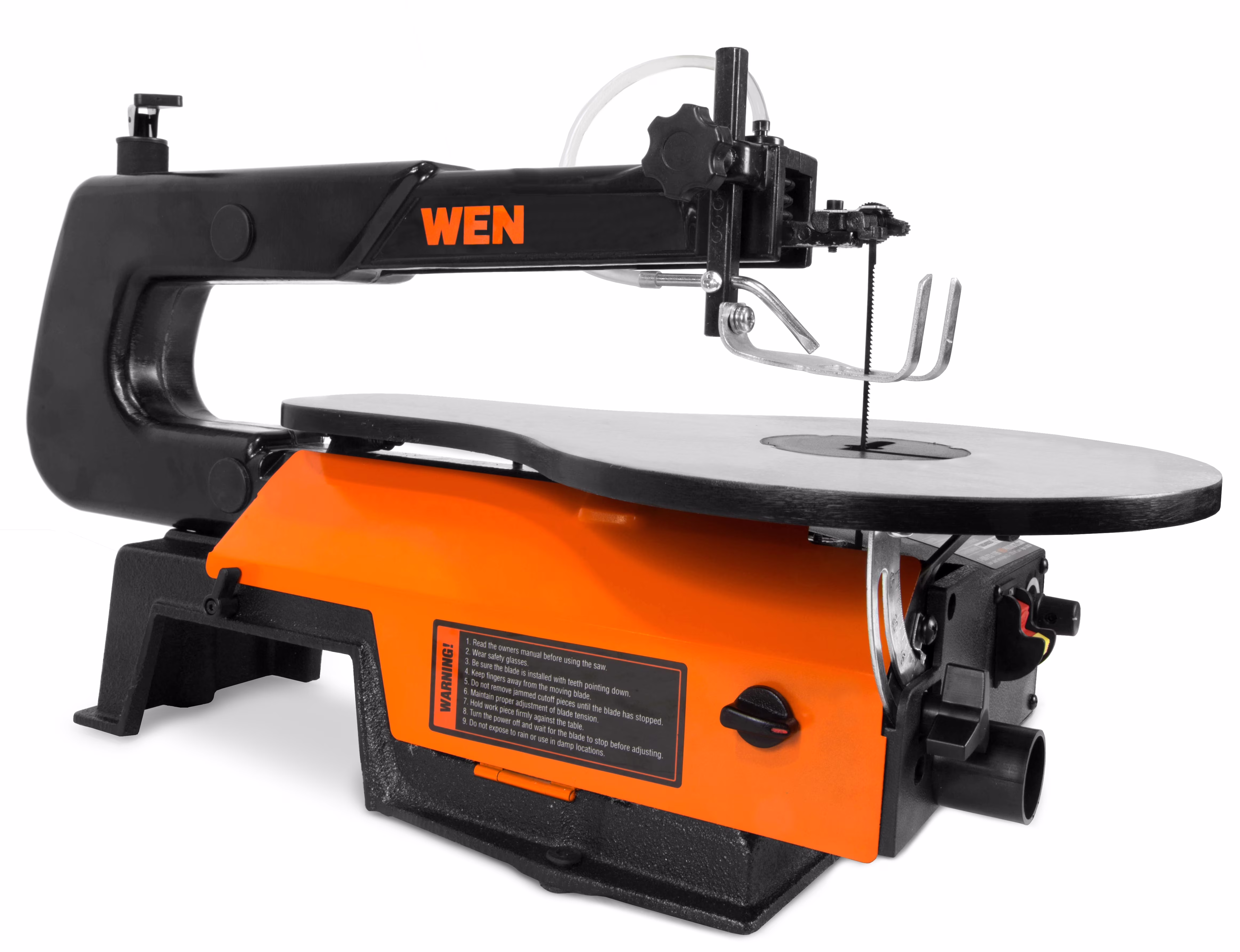 WEN 16 - Inch Variable Speed Scroll Saw with Easy - Access Blade Changes, 3922