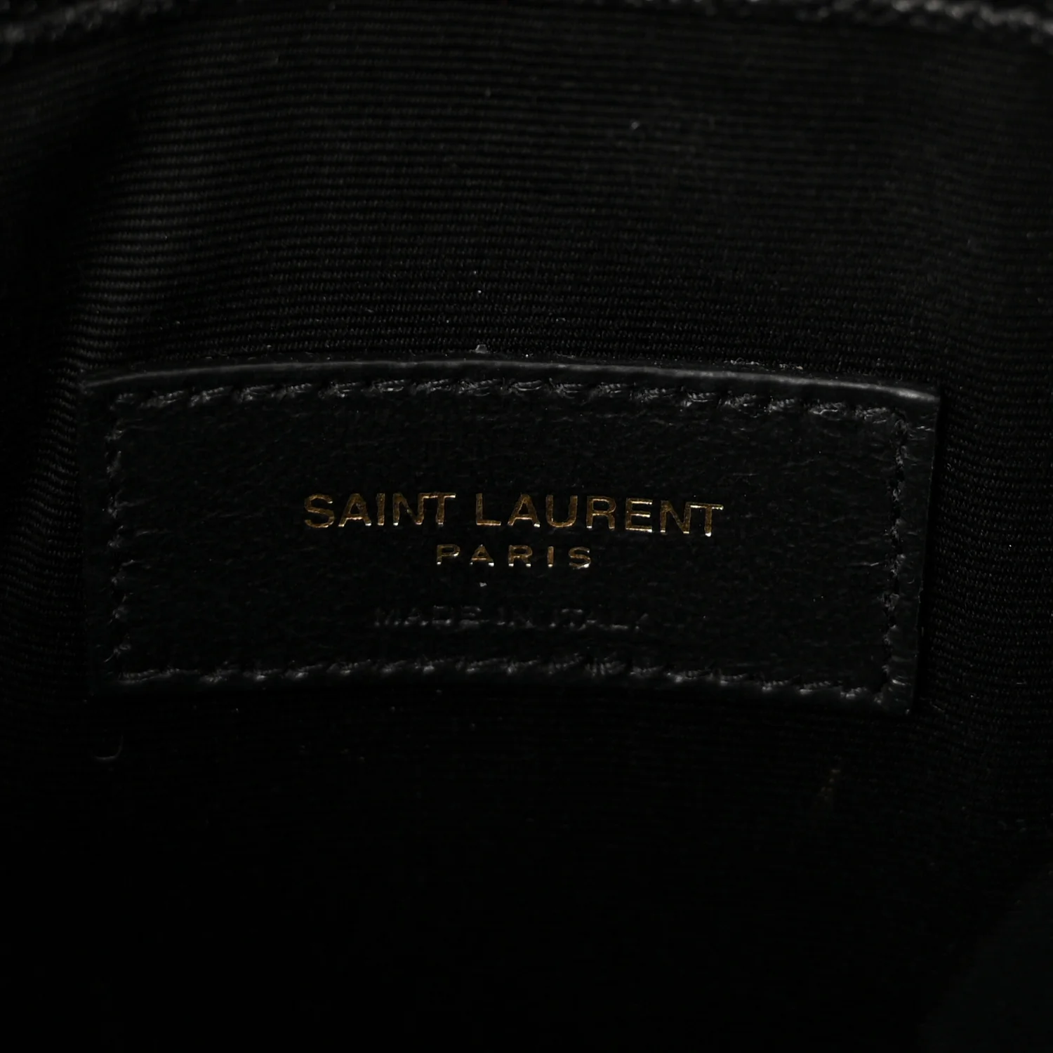 Grain De Poudre Uptown Pouch Black