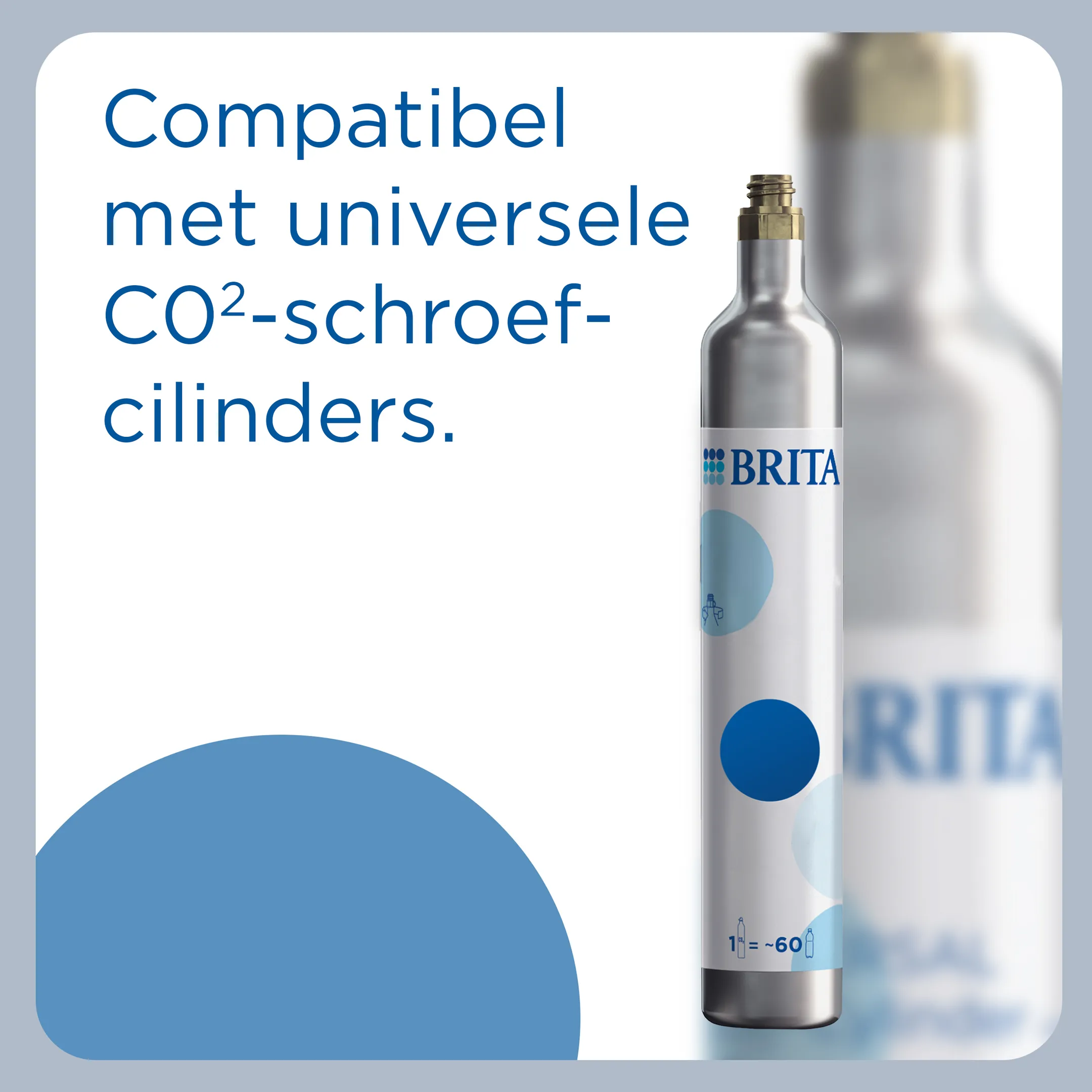 Brita BRITA SodaONE Bruiswatertoestel Wit