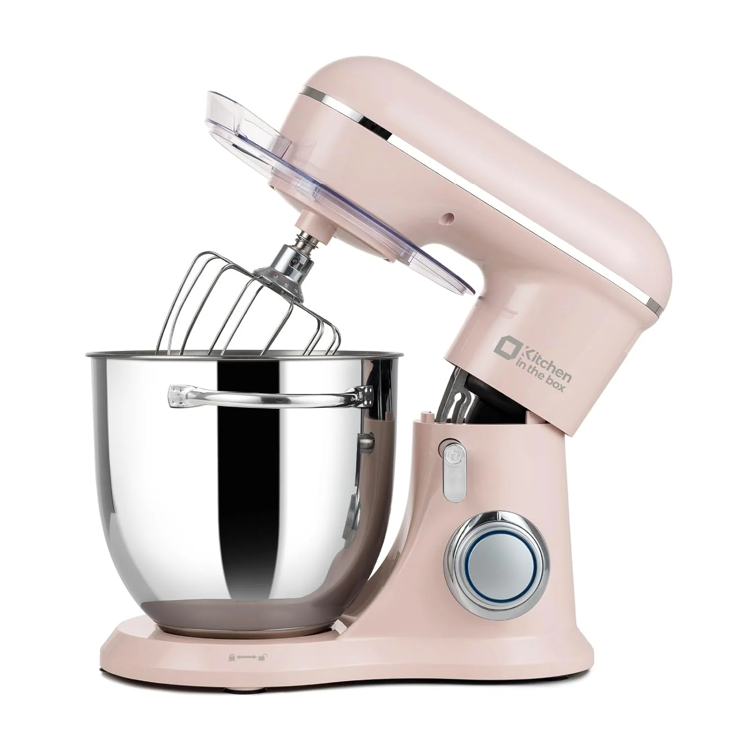 Kitchen in the box 6.5 QT Stand Mixer, 10-Speed Electric Mixer (Pink)