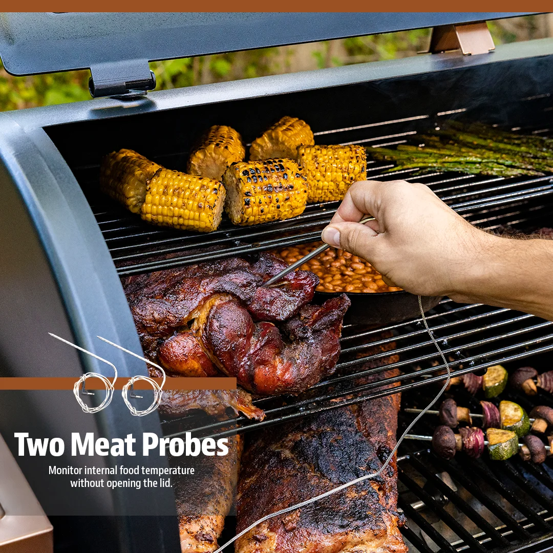 Pit Boss 1500 Connected Pellet Grill Savannah - Onyx Edition with Wi - Fi? - PB1500NXW