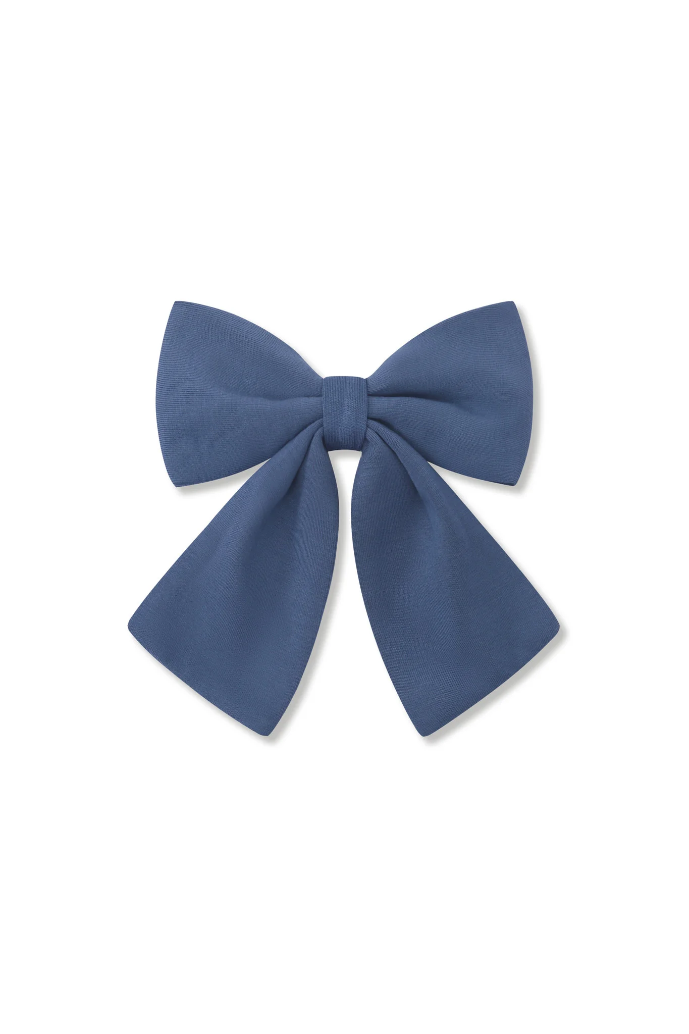 Large Alligator Clip Bow in Oxford