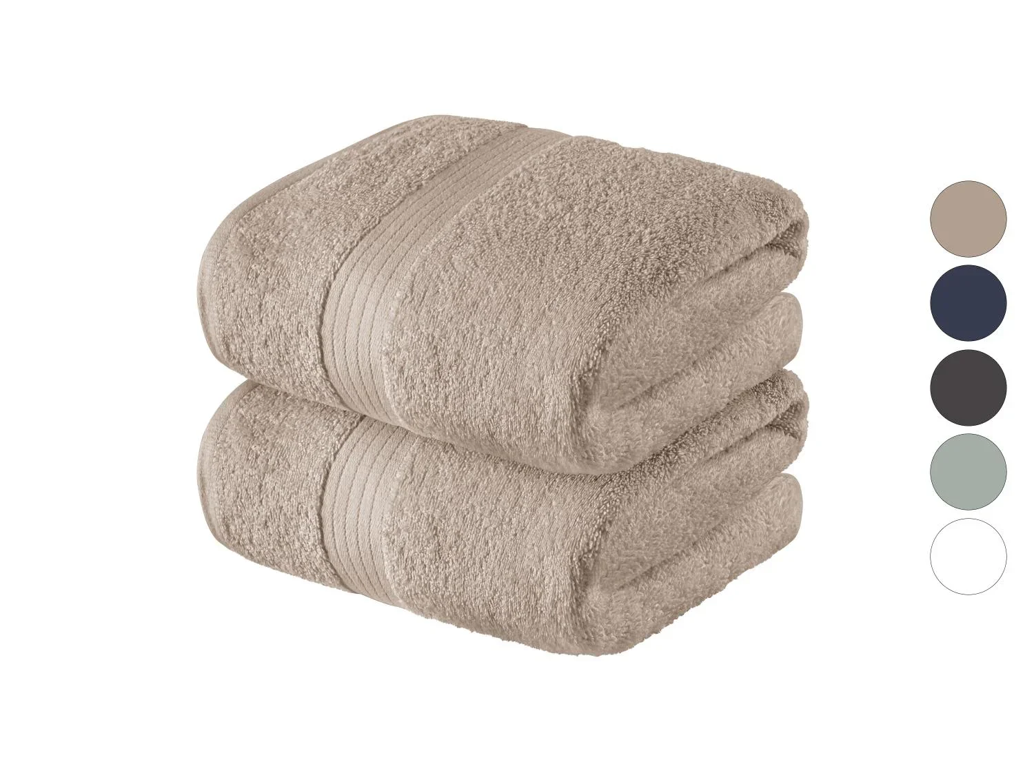 LIVARNO home Serviettes de toilette en ponge