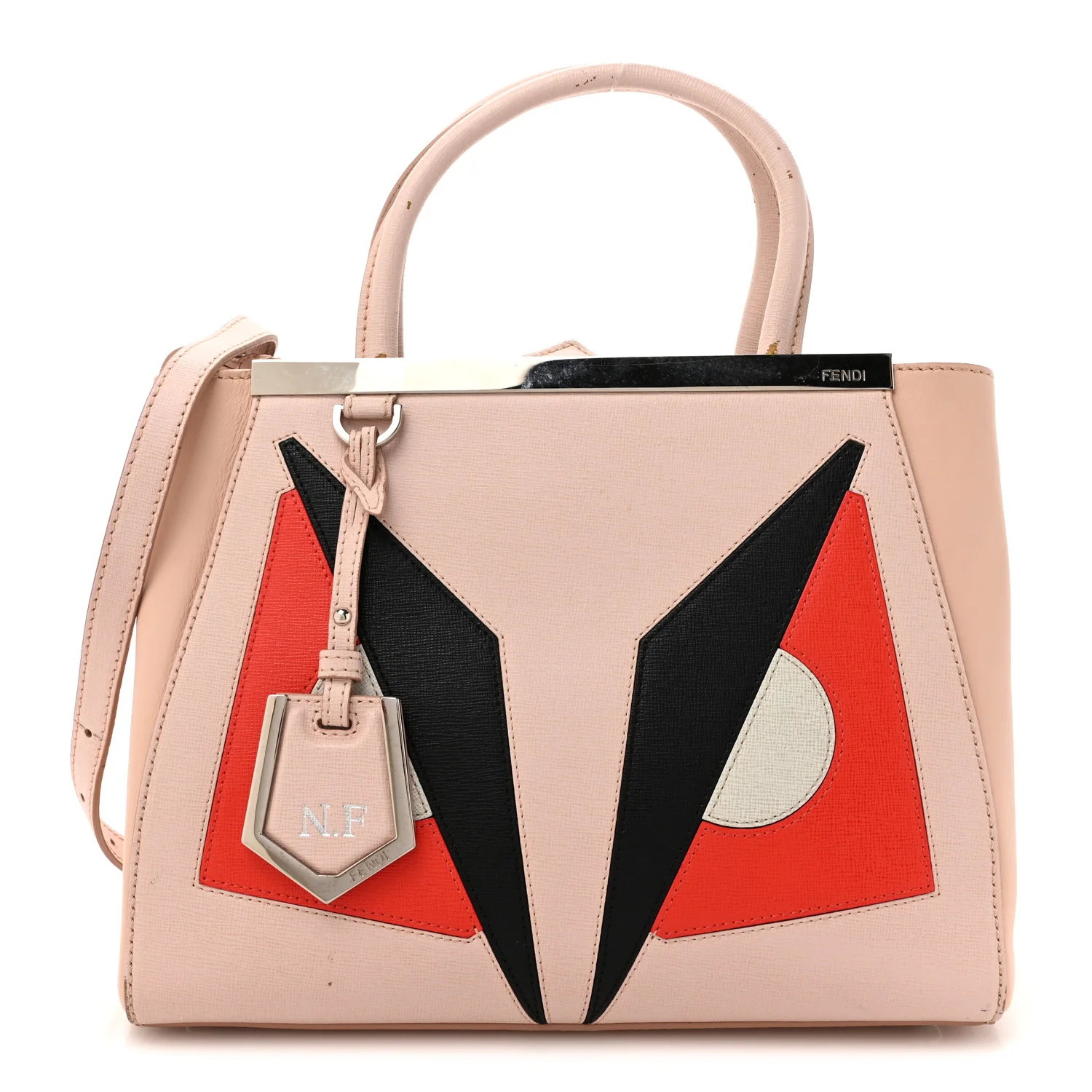 Vitello Elite Monster Petite 2Jours Tote Rosa Plaster
