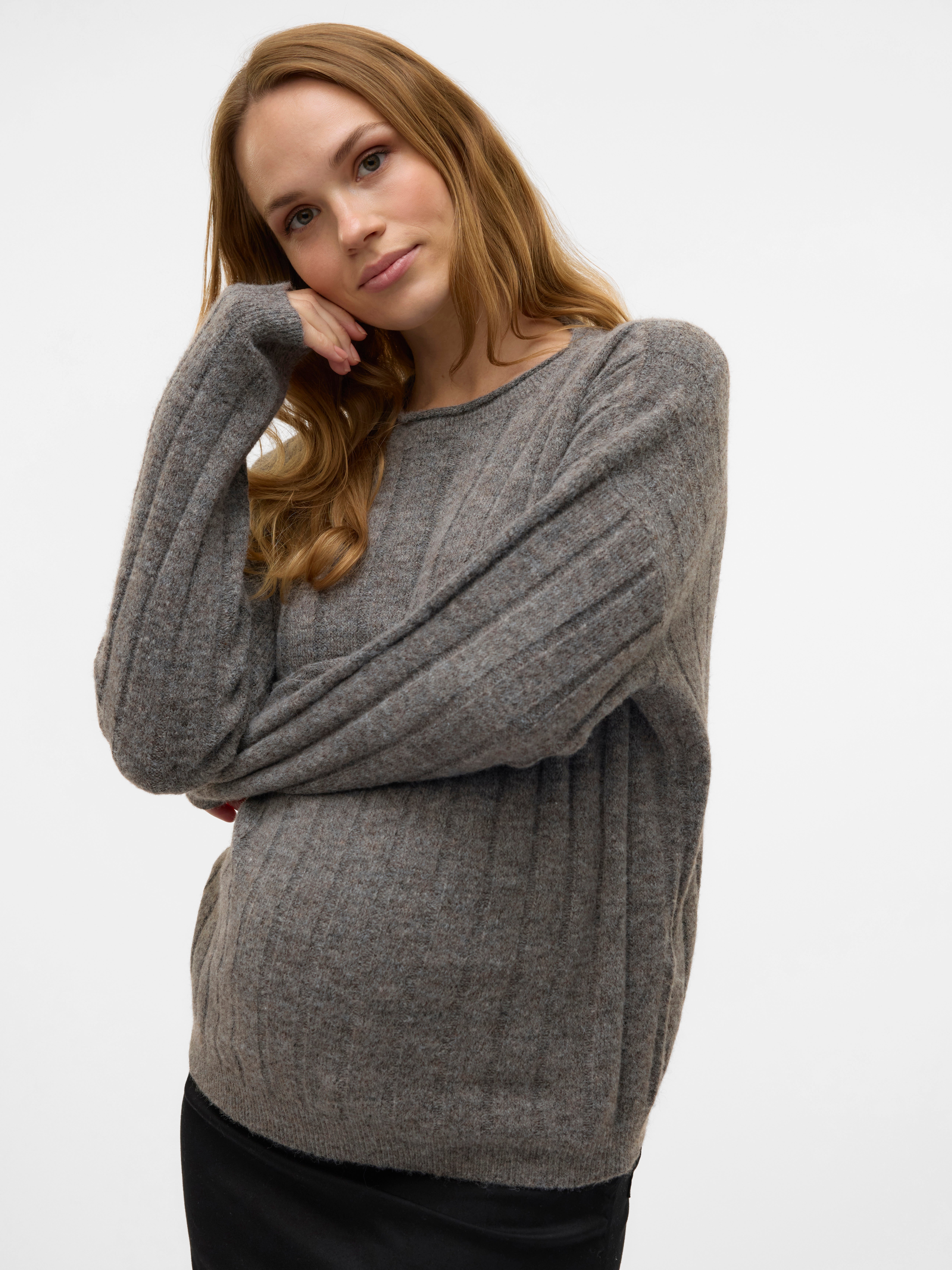 VERO MODA® Regular Fit Round Neck Pullover