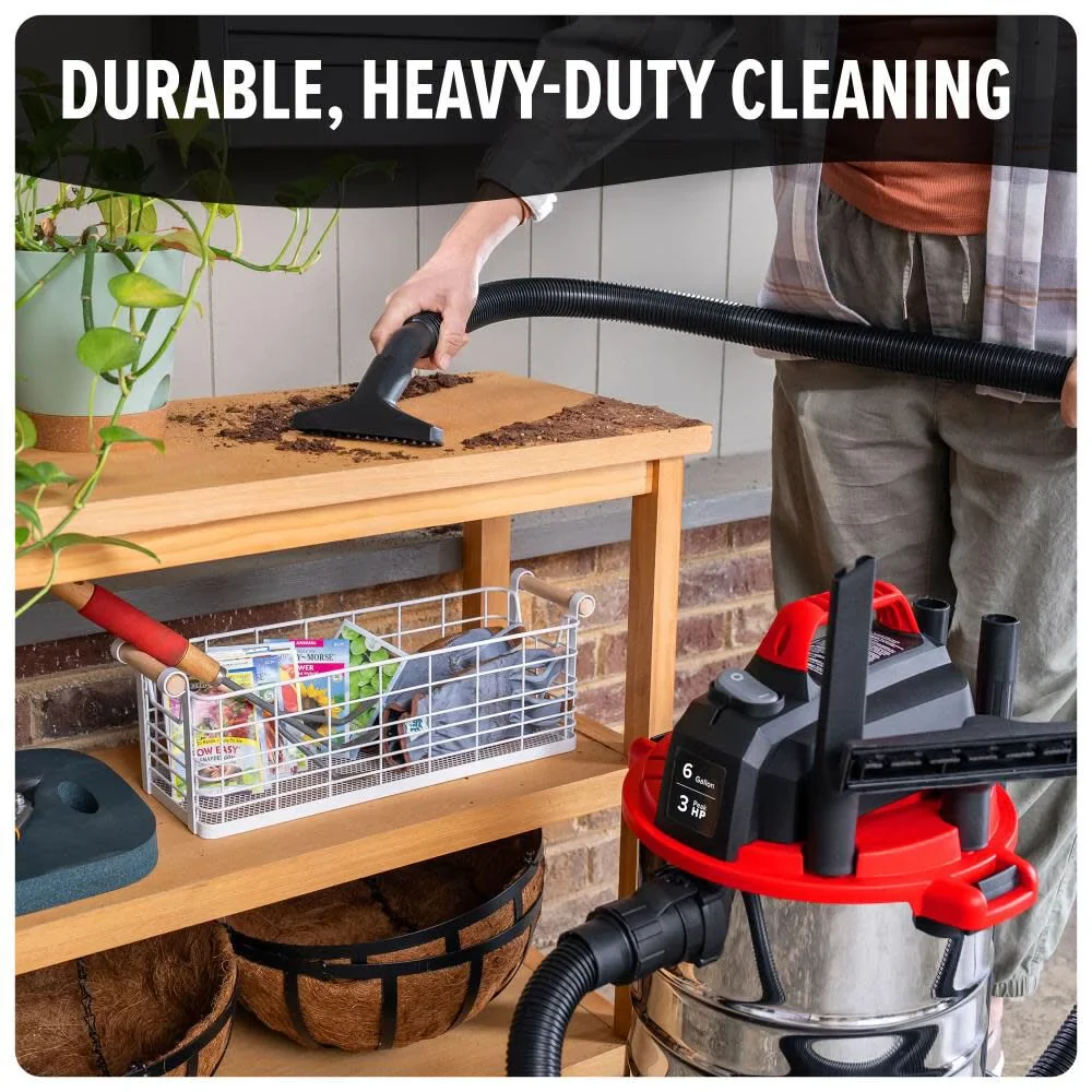 Dirt Devil 6 Gallon Wet/Dry Vacuum