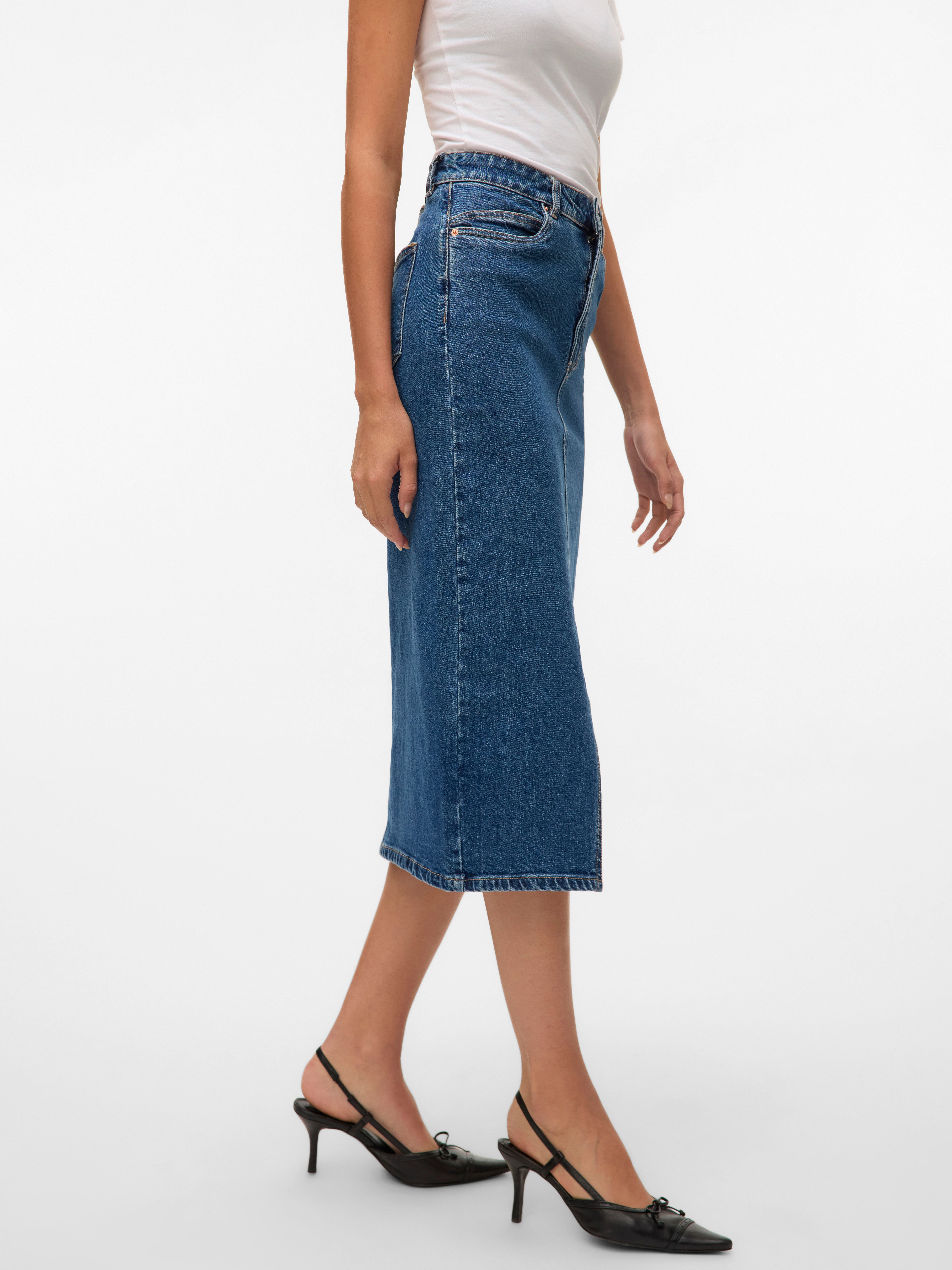 VERO MODA® VMVERI High waist Long skirt
