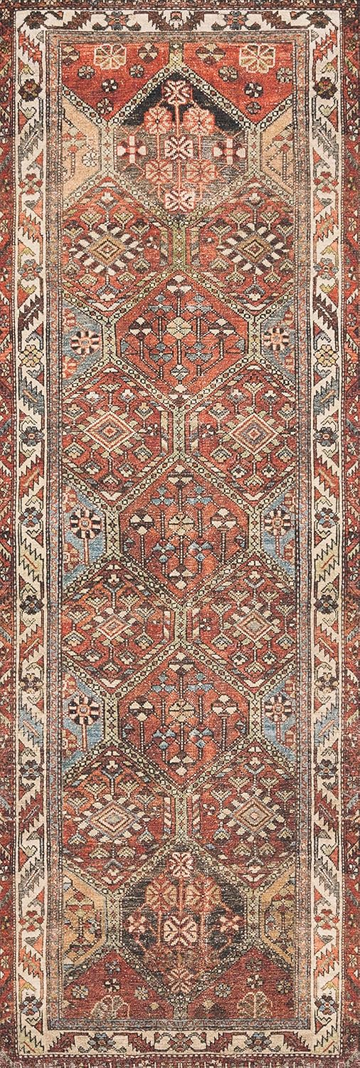 Loloi Loren Collection LQ-16 Spice/Multi 8'-4