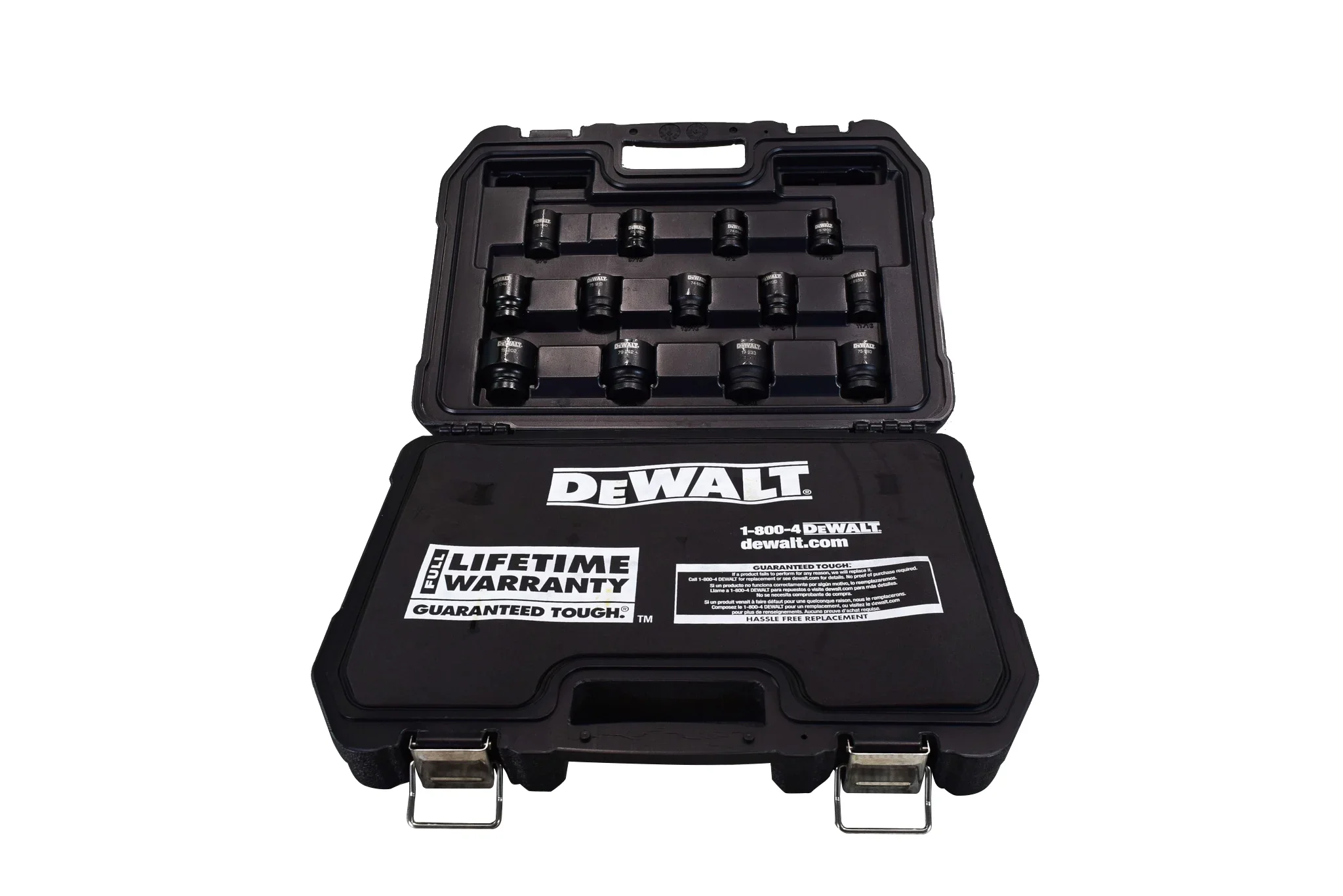 Dewalt Dwmt19244, 1/2-inch Oxide Finish Impact Socket Wrench & Set, 28 Pieces