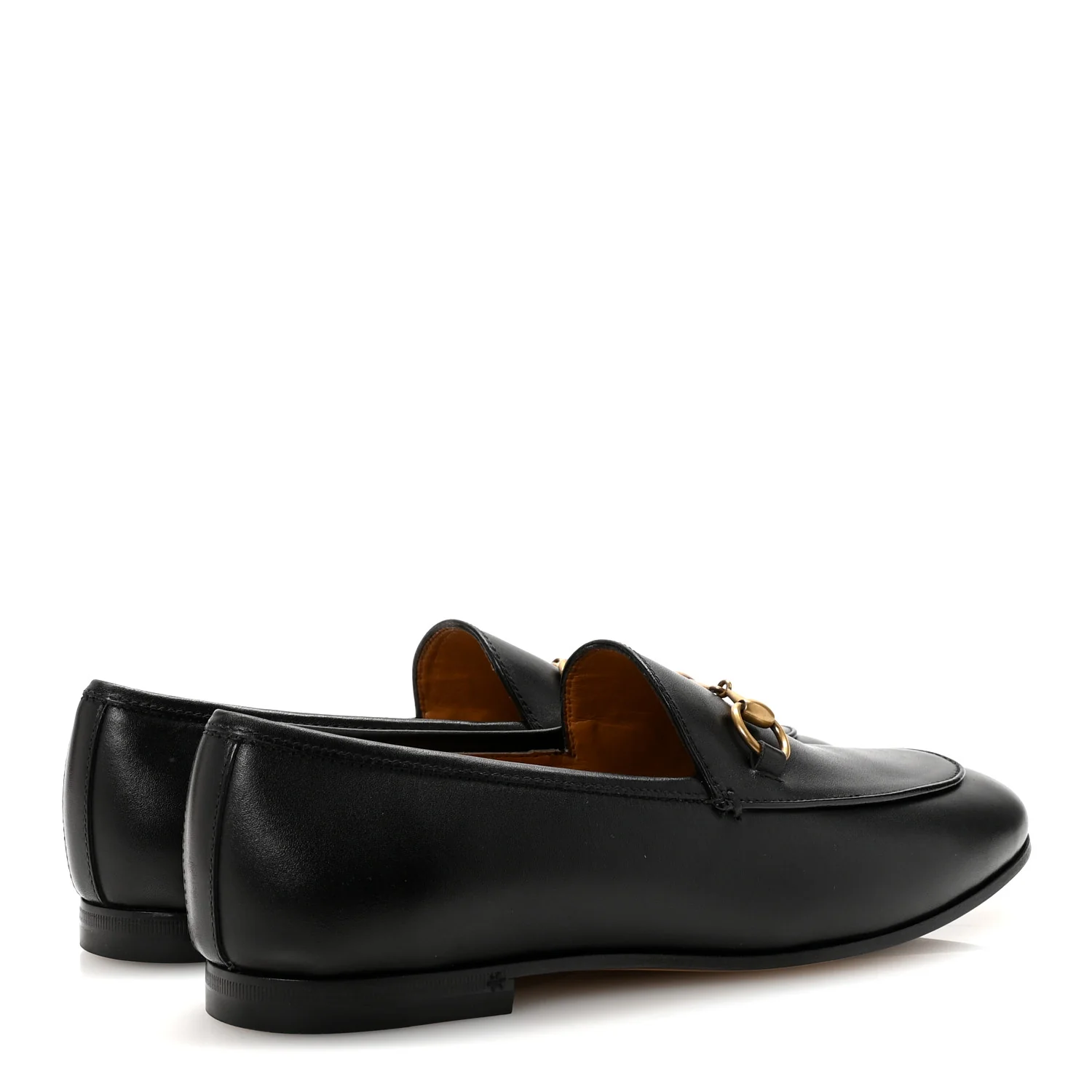 Calfskin Womens Jordaan Loafers 36.5 Black