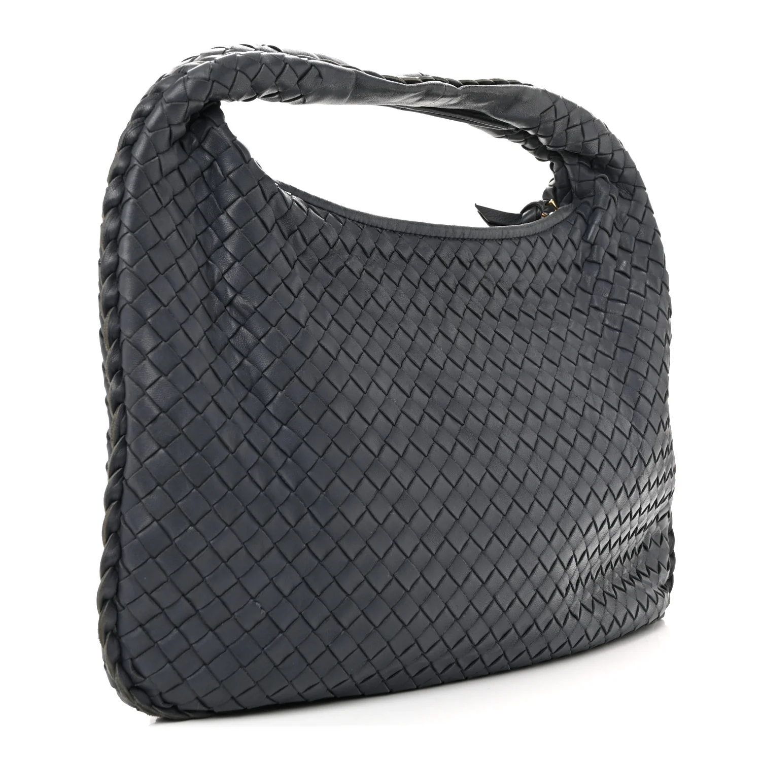 Nappa Intrecciato Medium Veneta Hobo Atlantic