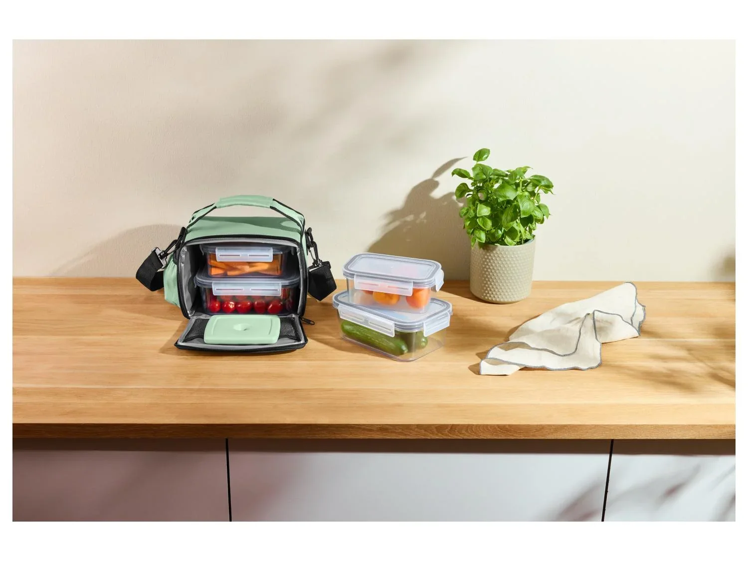 SILVERCREST Sac isotherme avec botes de conservation