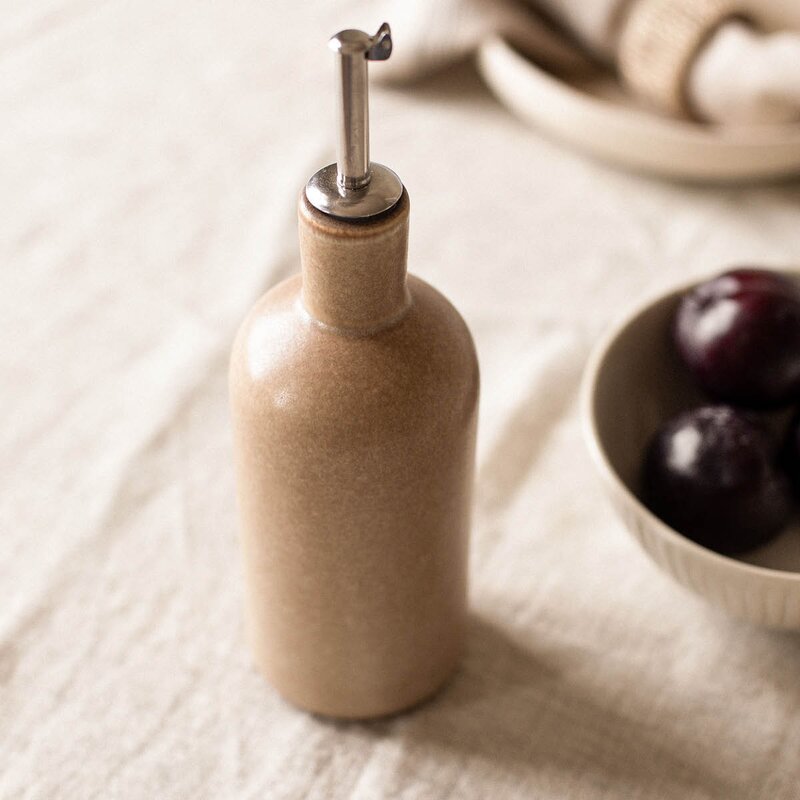Palermo oljeflaske liten 50 cl sand