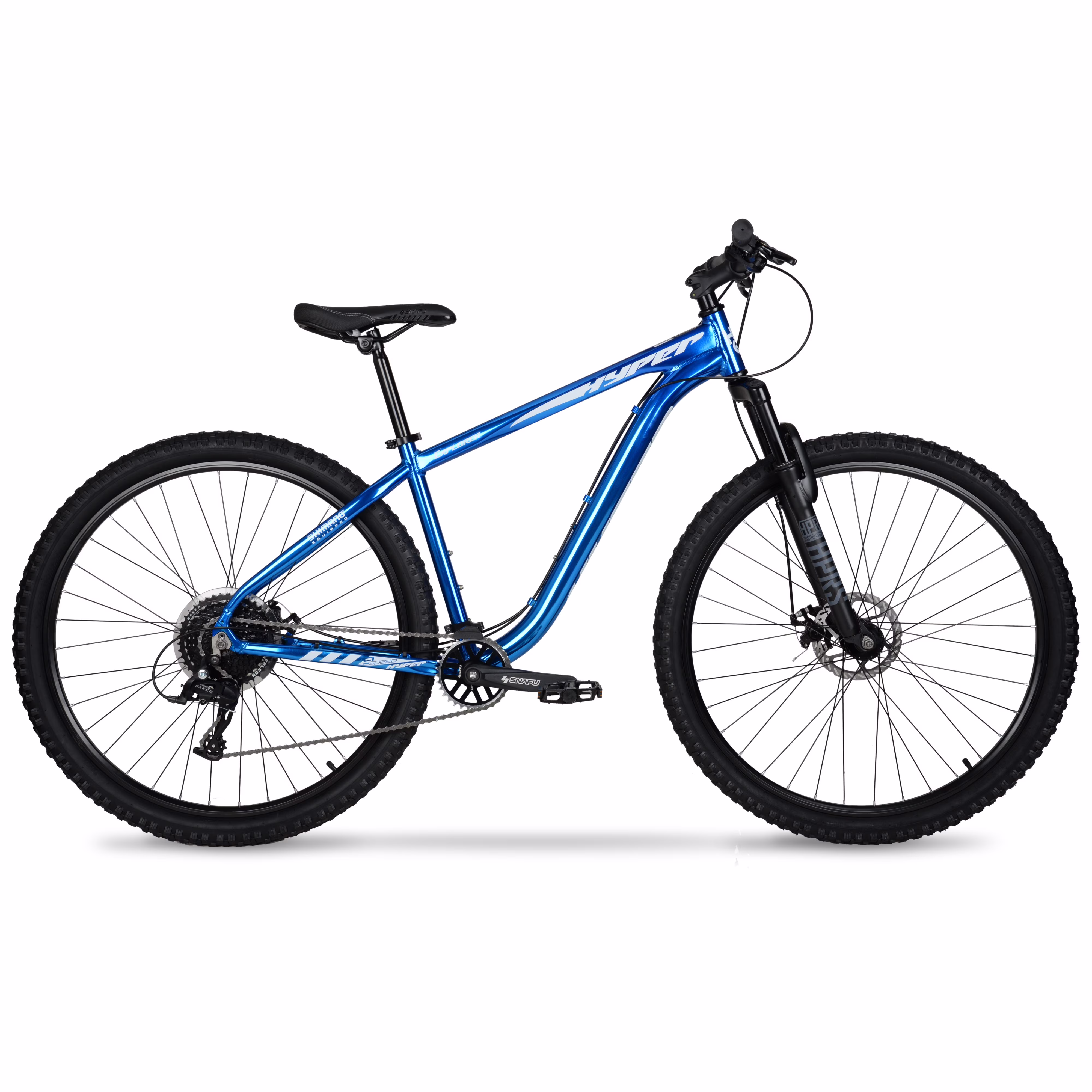 29 Hyper Bicycle Explorer Mountain Bike, 29 Wheels, Adults 14+ Years, Hard Tail, Blue