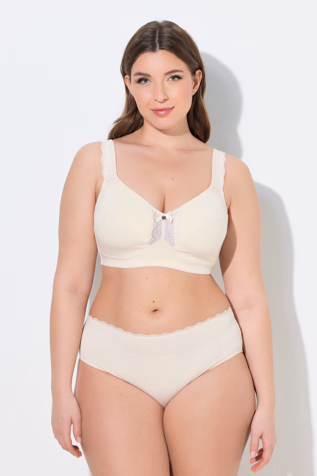 Lace Detail Underwire-Free Bralette