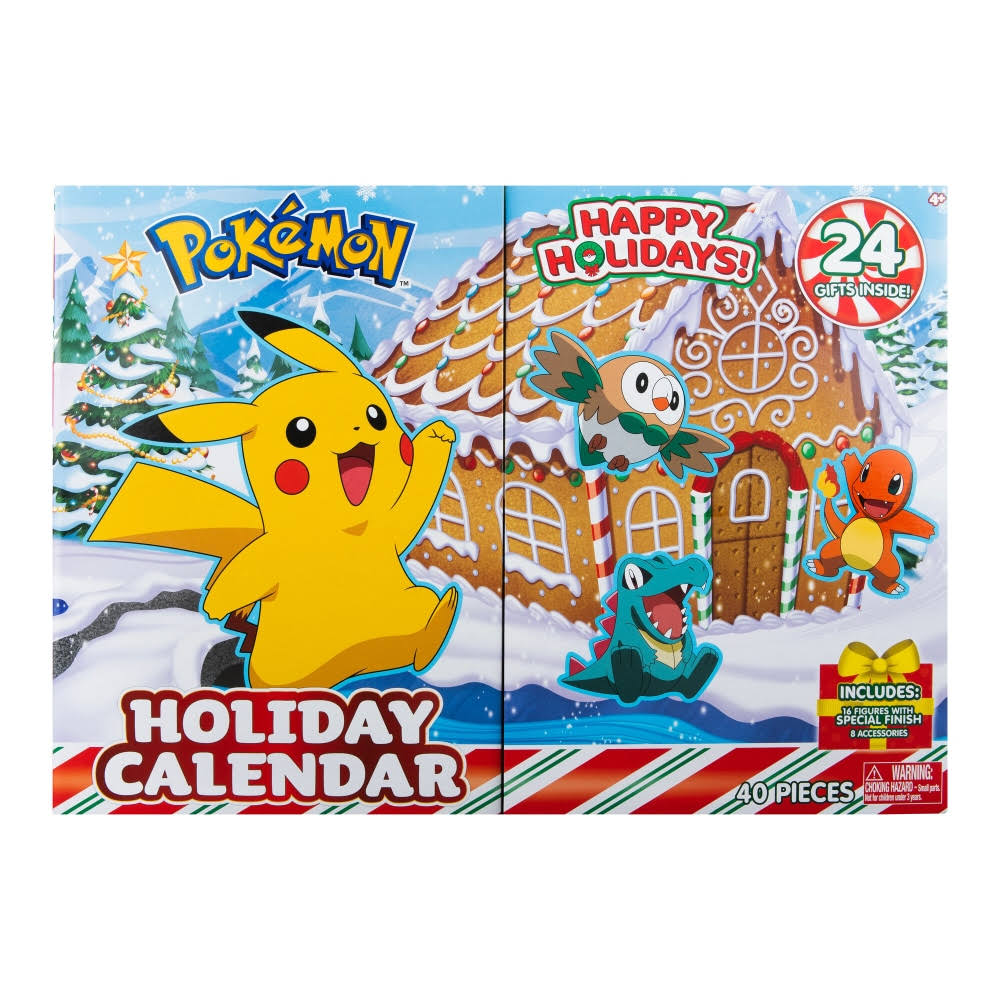 Pokemon Holiday Calendar 2023 Battle Figure Multipack