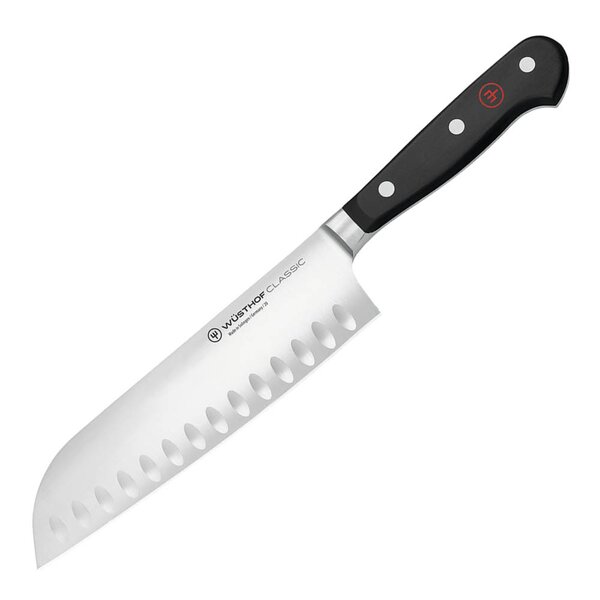 Classic santokukniv 17 cm svart