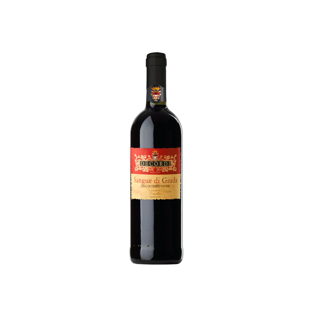 Decordi Sangue di Giuda dell Oltrepo Pavese Sweet Red Wine, 750 ml