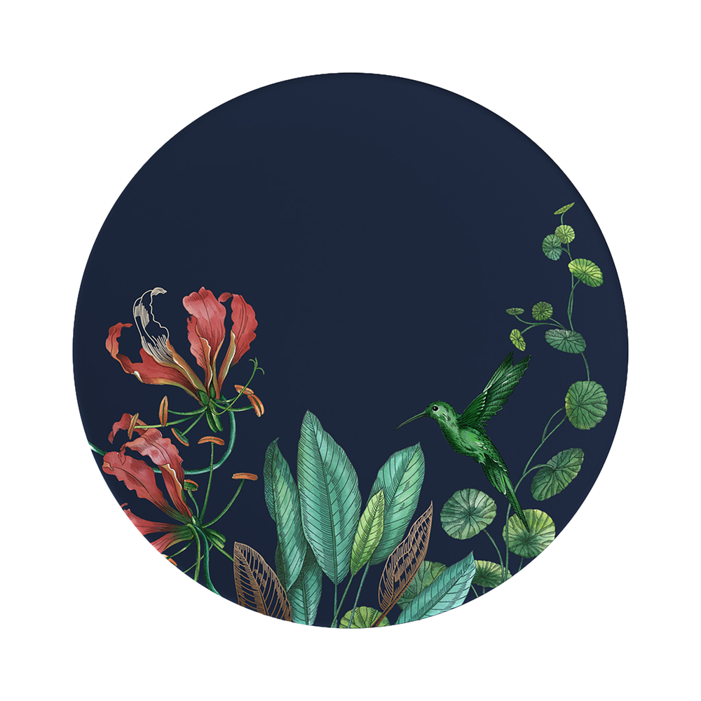 Avarua Dinner plate - Multi-colored, 10.8'', Premium Bone Porcelain