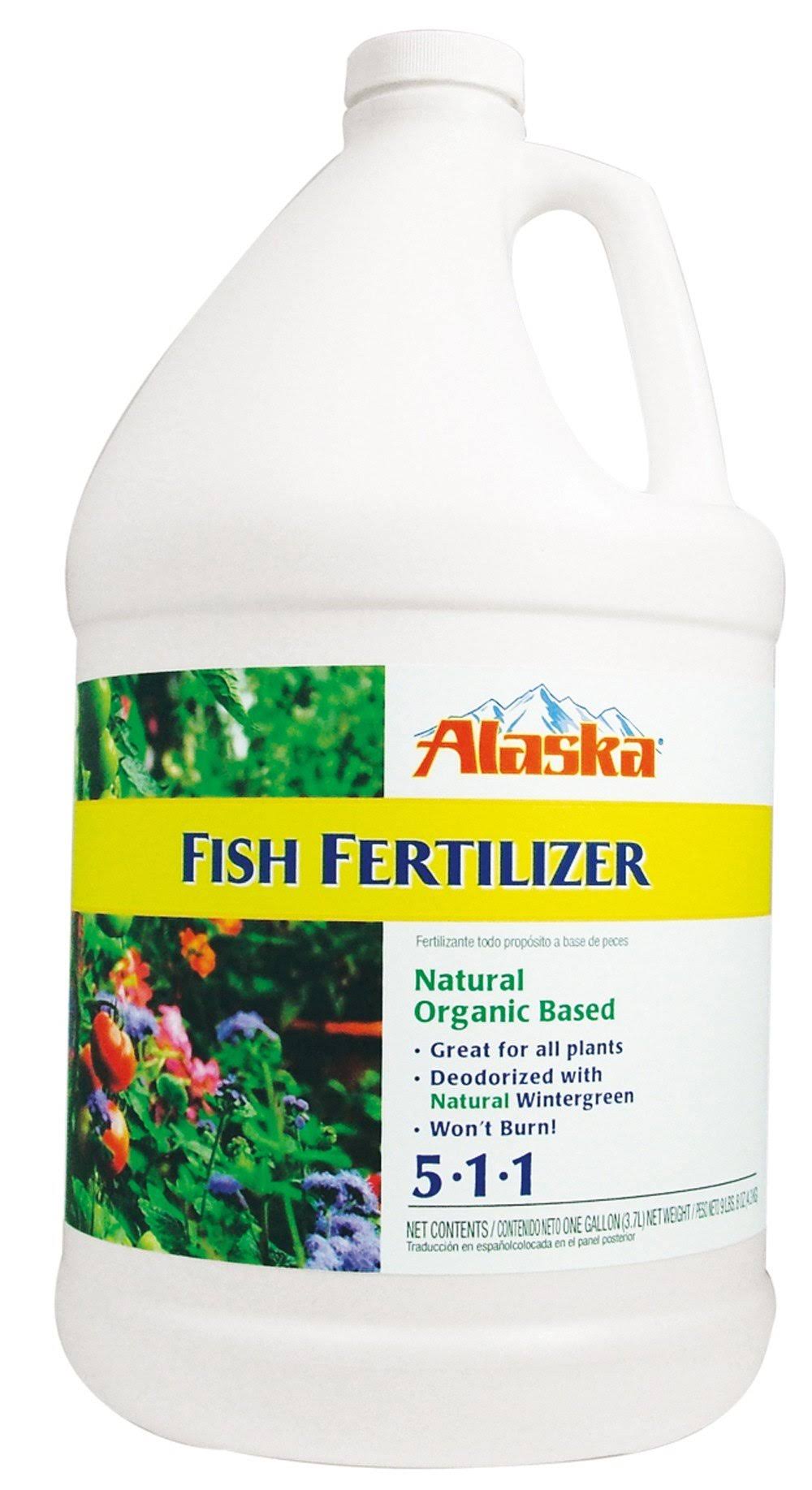 Alaska Fish Fertilizer 5-1-1, 1 gal.