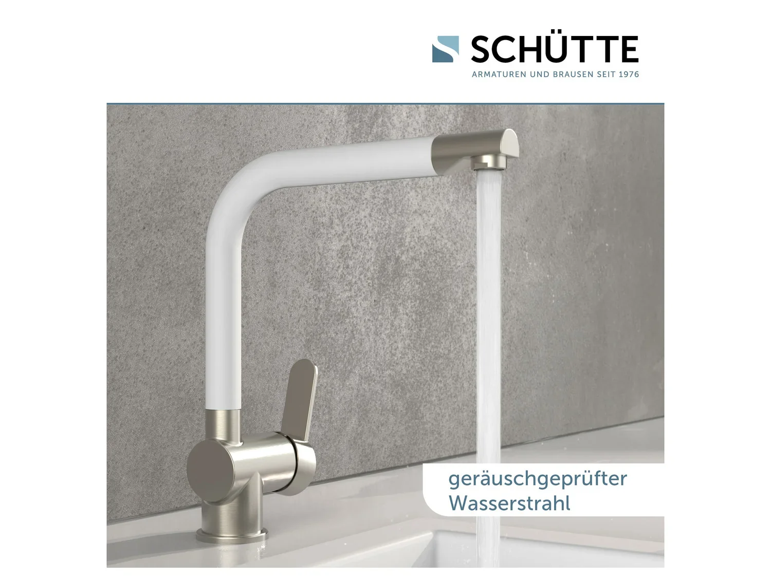 Schtte Mitigeur robinet de cuisine RIO, avec bec rtractable