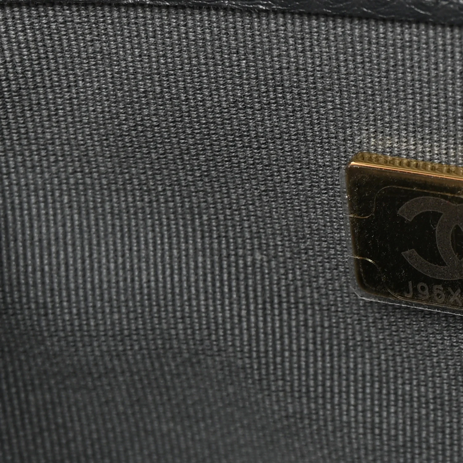 Washed Denim Quilted Messenger Flap Black