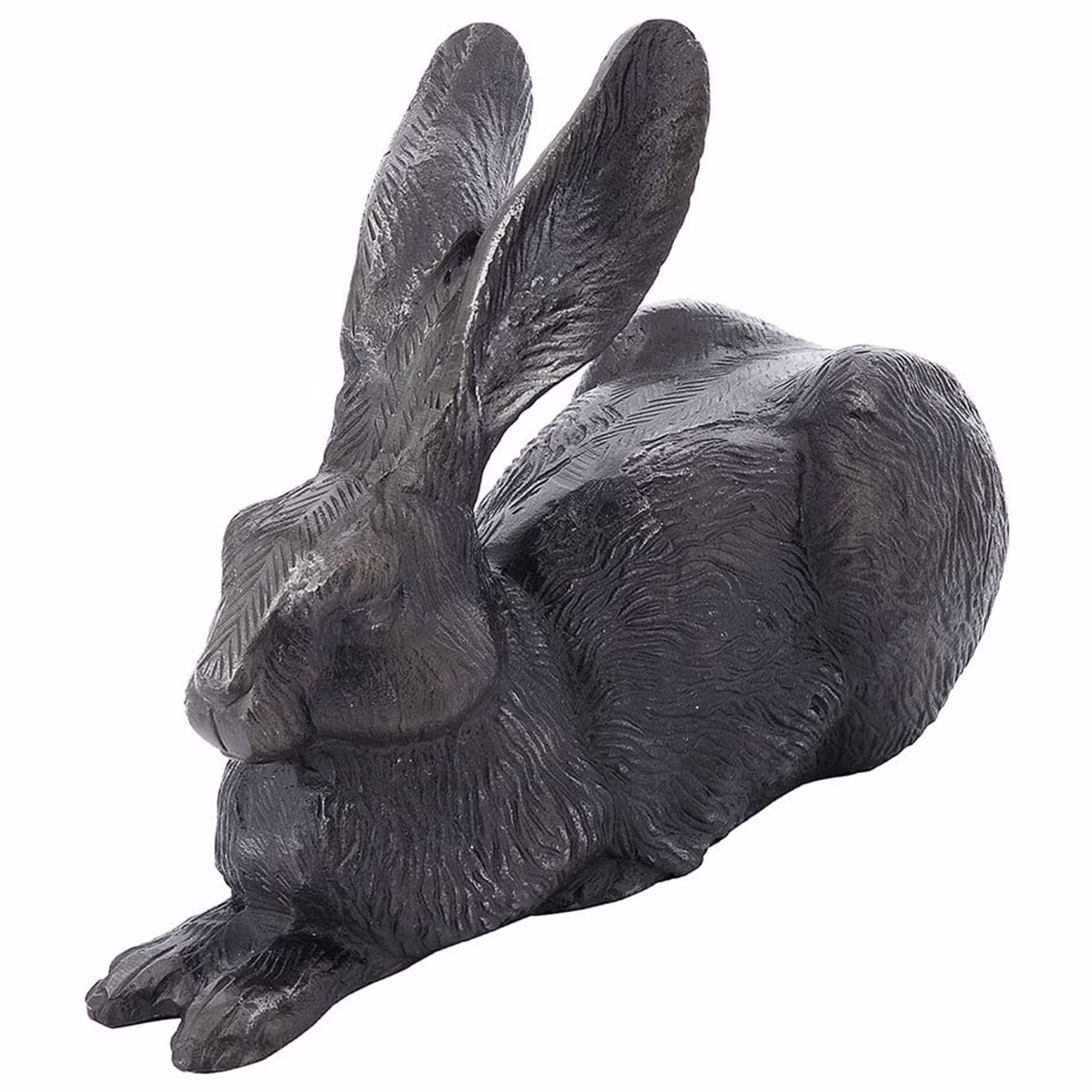 Achla Designs Rabbit Outdoor Lawn D��cor Garden Figurine Statue, Charcoal
