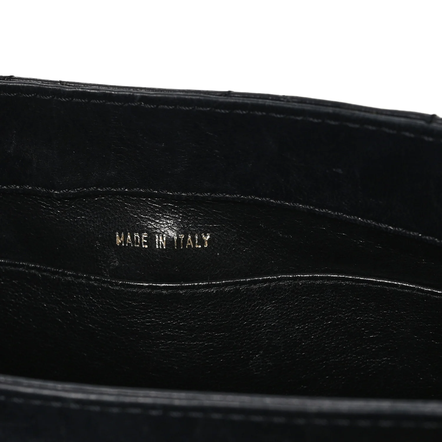 Lambskin Quilted CC Flap Shoulder Bag Black