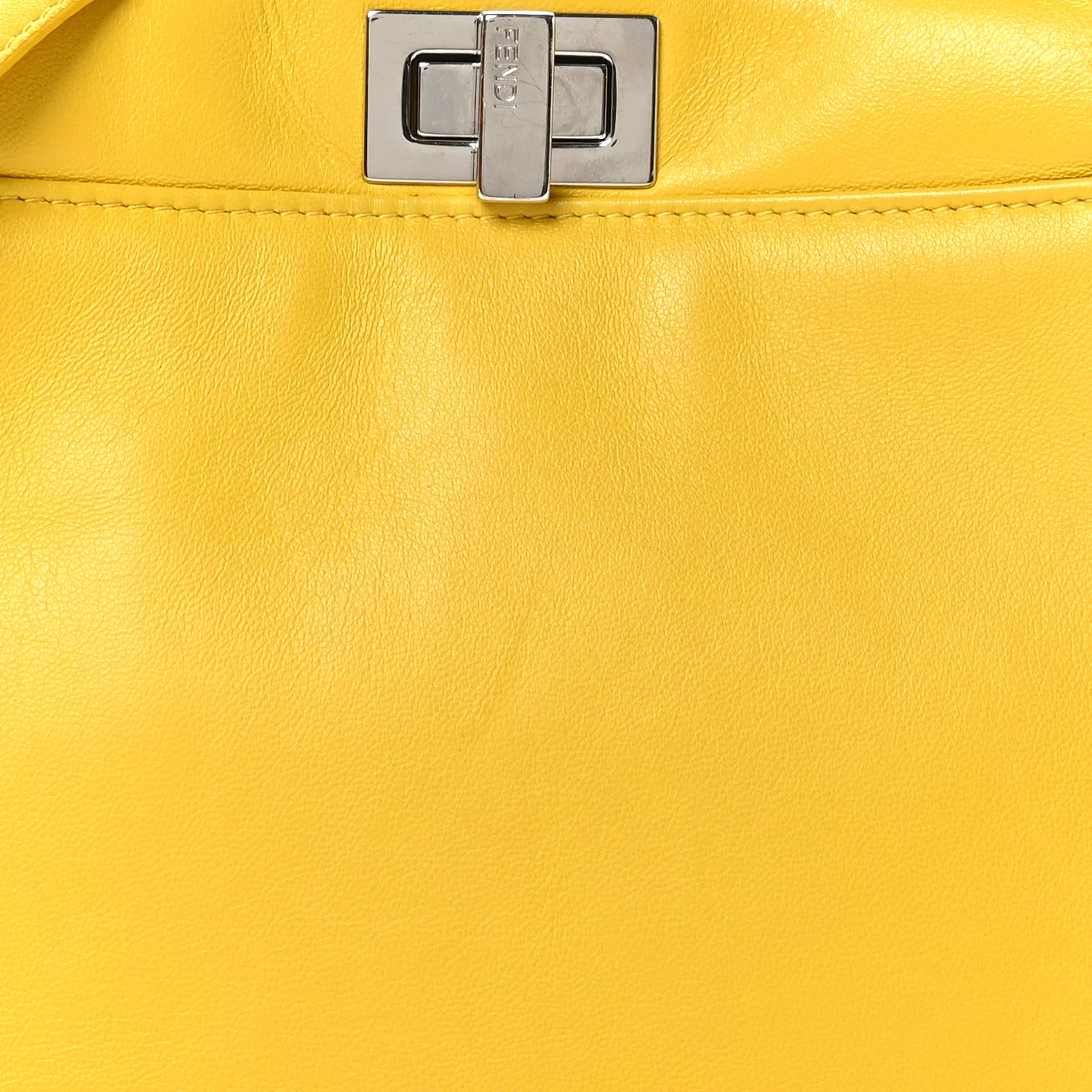 Nappa Mini Peekaboo Iconic Satchel Limone