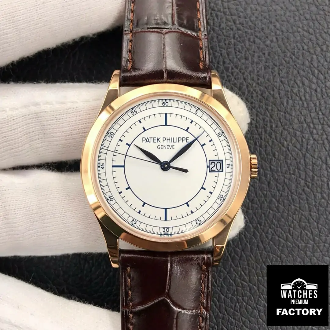 Patek Philippe Calatrava 5296R-001 ZF Factory Brown Strap
