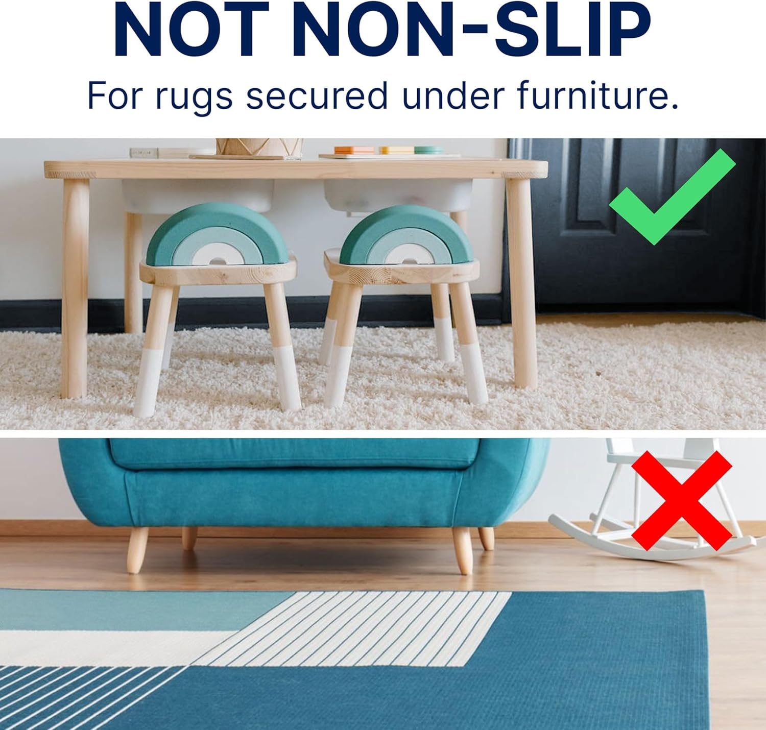 RUGPADUSA - Cloud Comfort Memory Foam - 8'x10' - 7/16