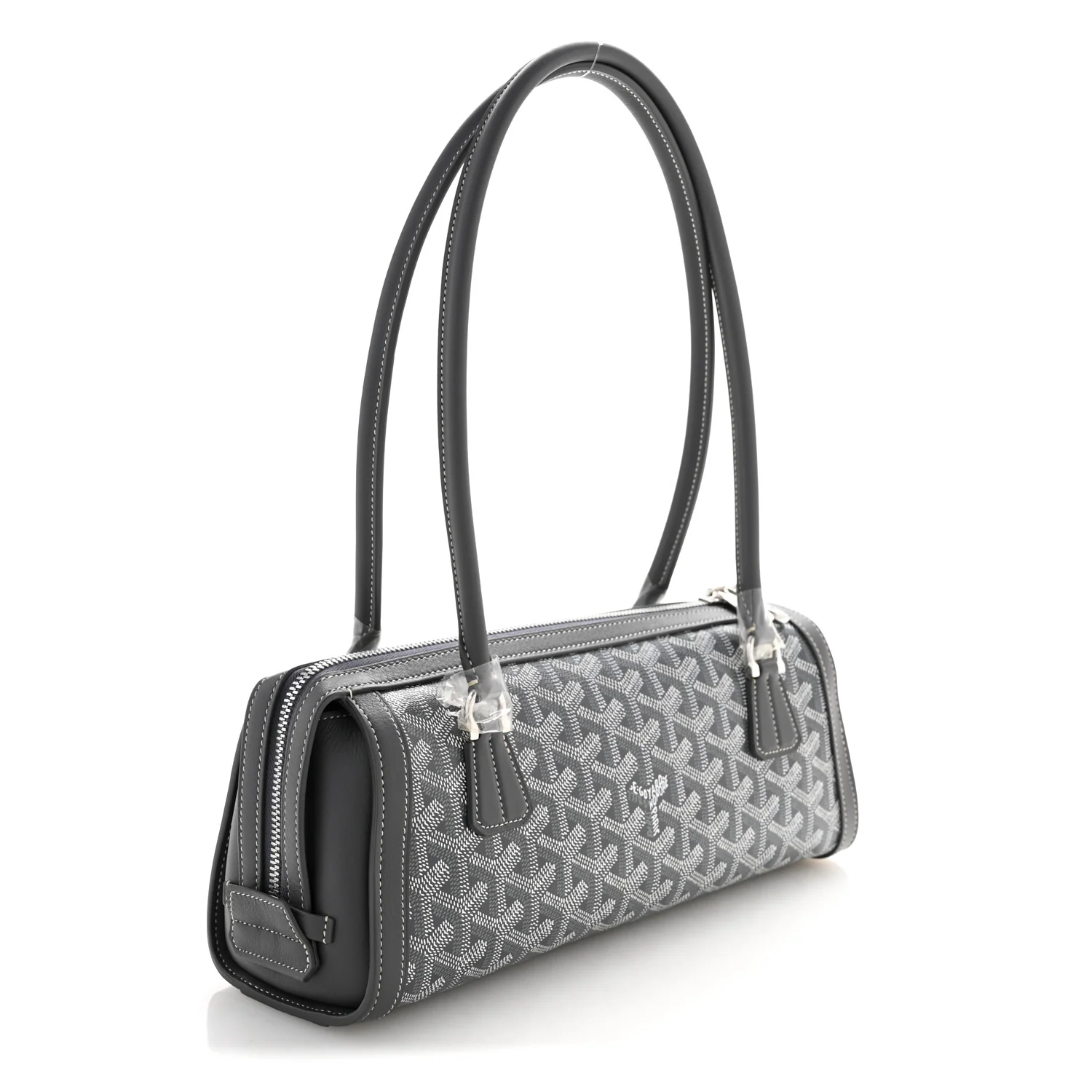 Goyardine Bonbonniere Bag Grey